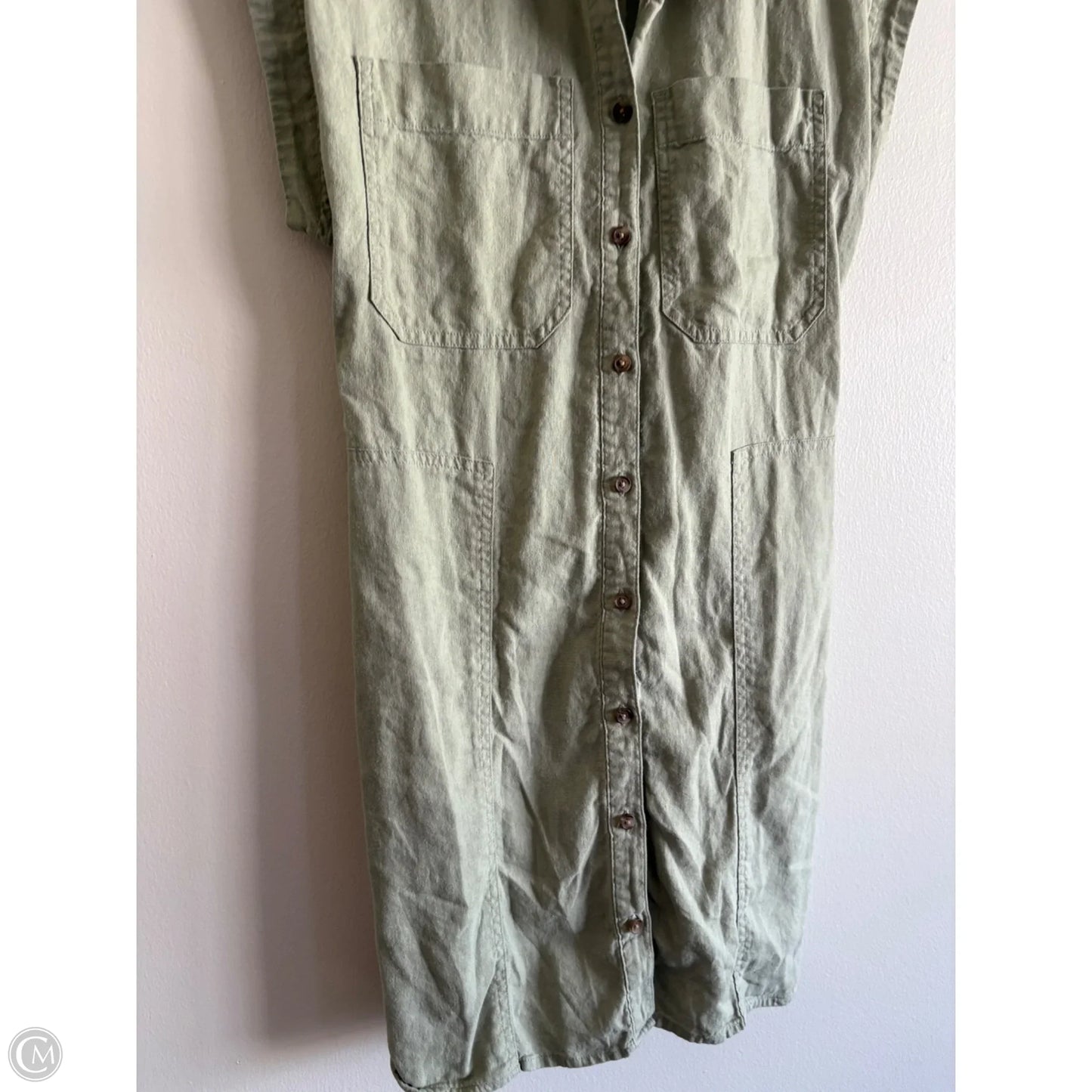 Dress Casual Midi By Universal Thread In Green, Size: S