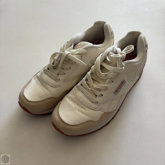 Shoes Athletic By Reebok In Cream, Size: 8