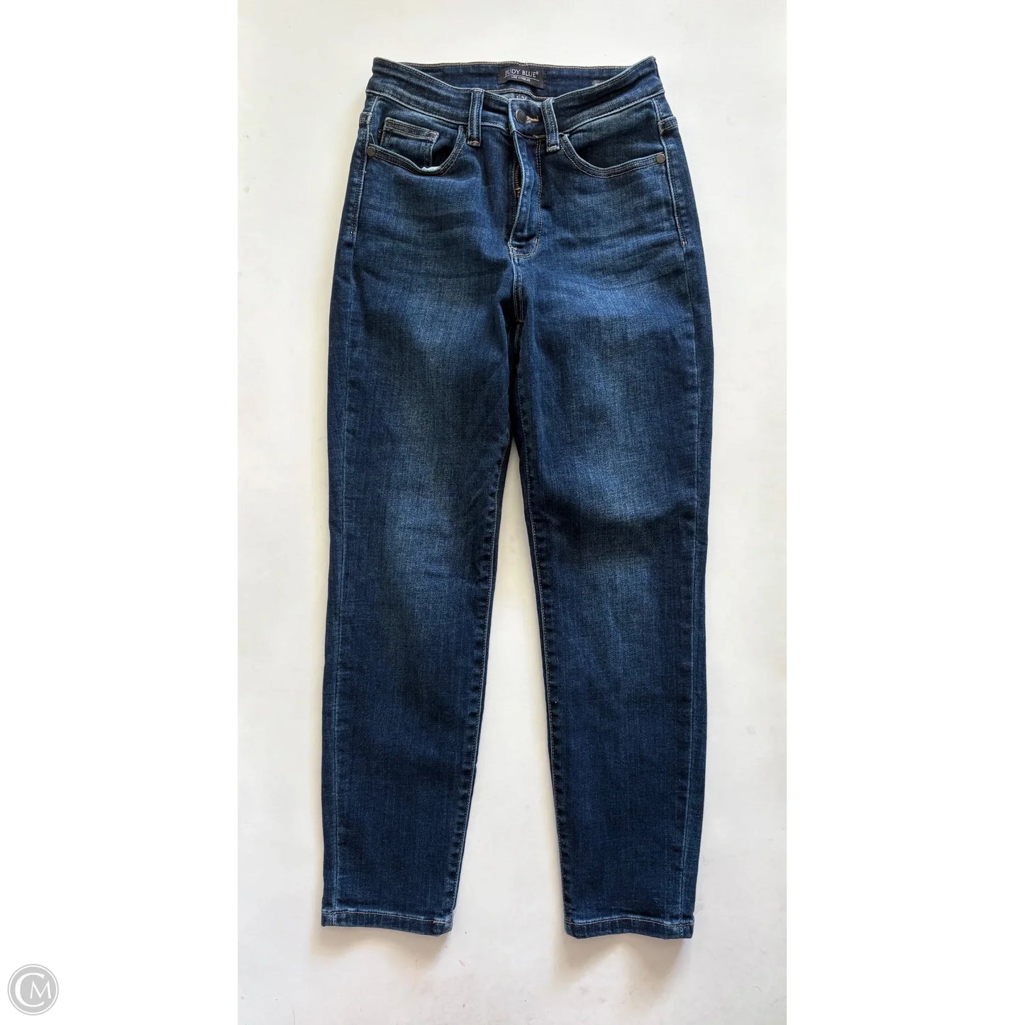 Jeans Straight By Judy Blue In Blue, Size: 0