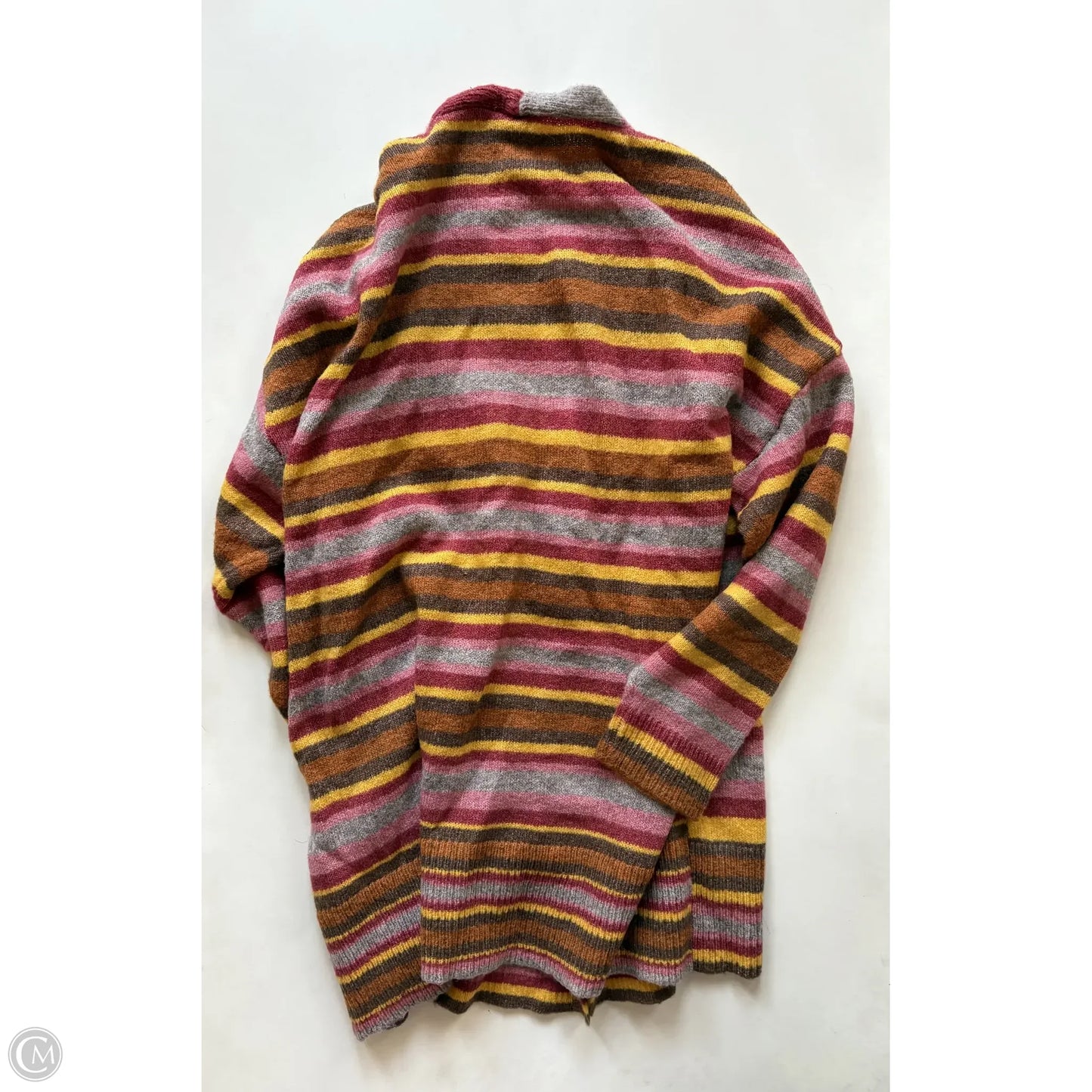 Cardigan By Geegee In Striped Pattern, Size: L