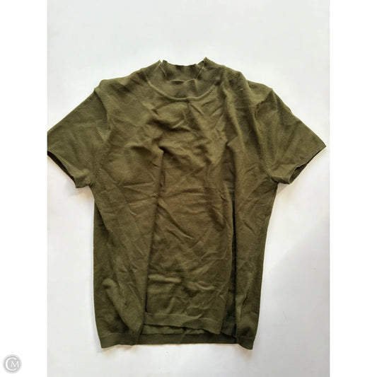 Blouse Long Sleeve By Philosophy In Green, Size: L