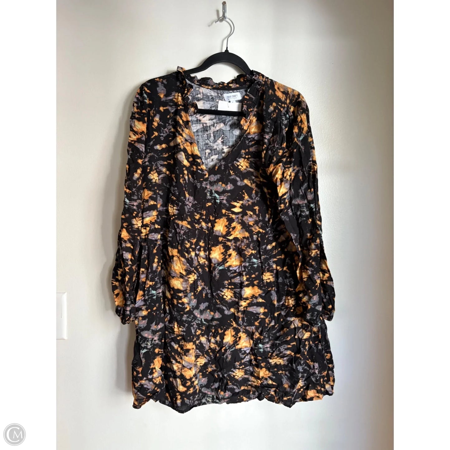 Dress Casual Midi By True Craft In Black, Size: Xl