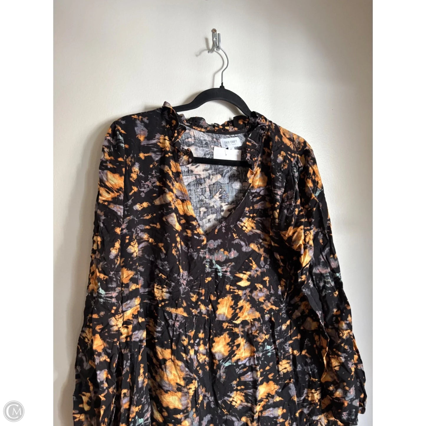 Dress Casual Midi By True Craft In Black, Size: Xl