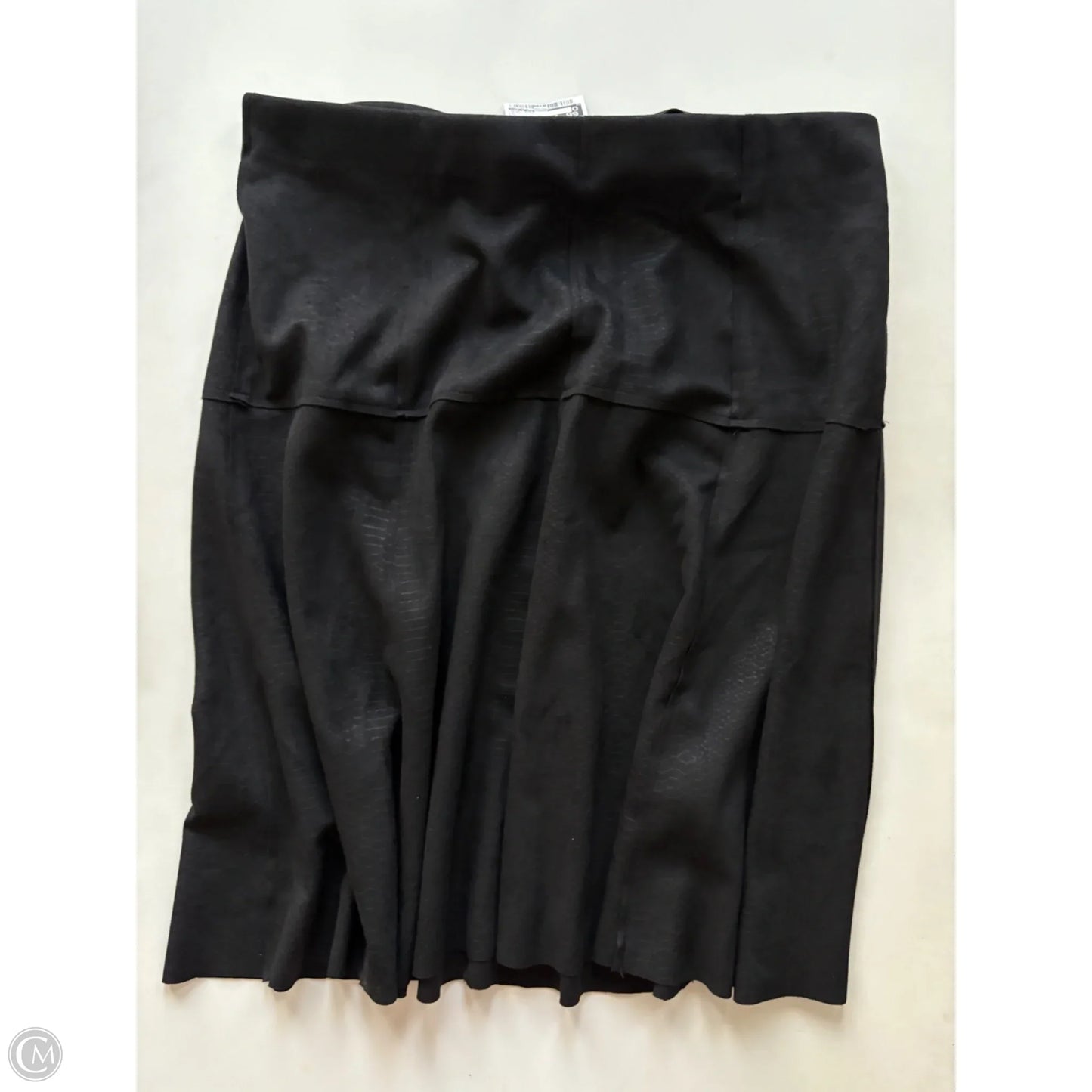 Skirt Midi By One 5 One In Black, Size: Xl
