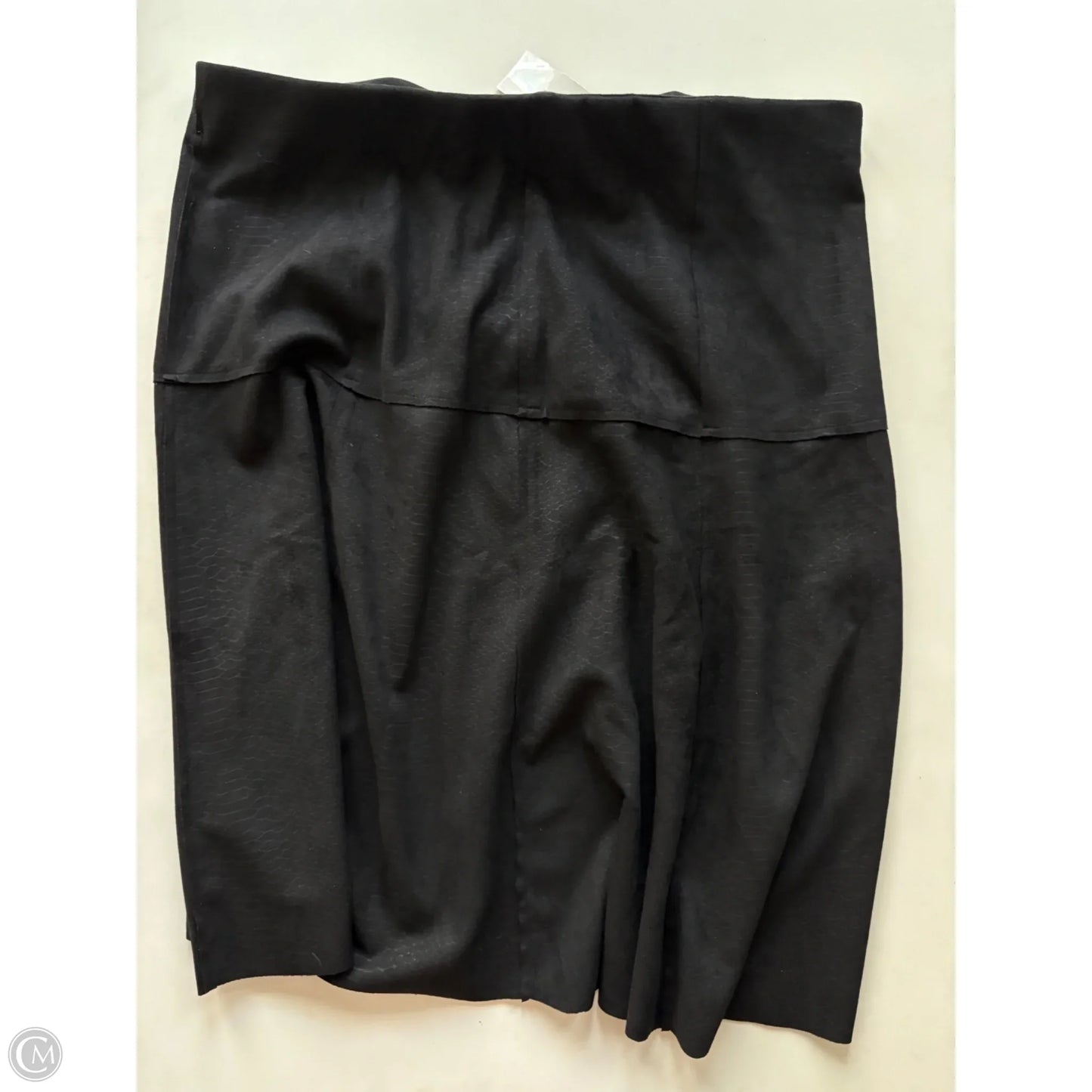 Skirt Midi By One 5 One In Black, Size: Xl