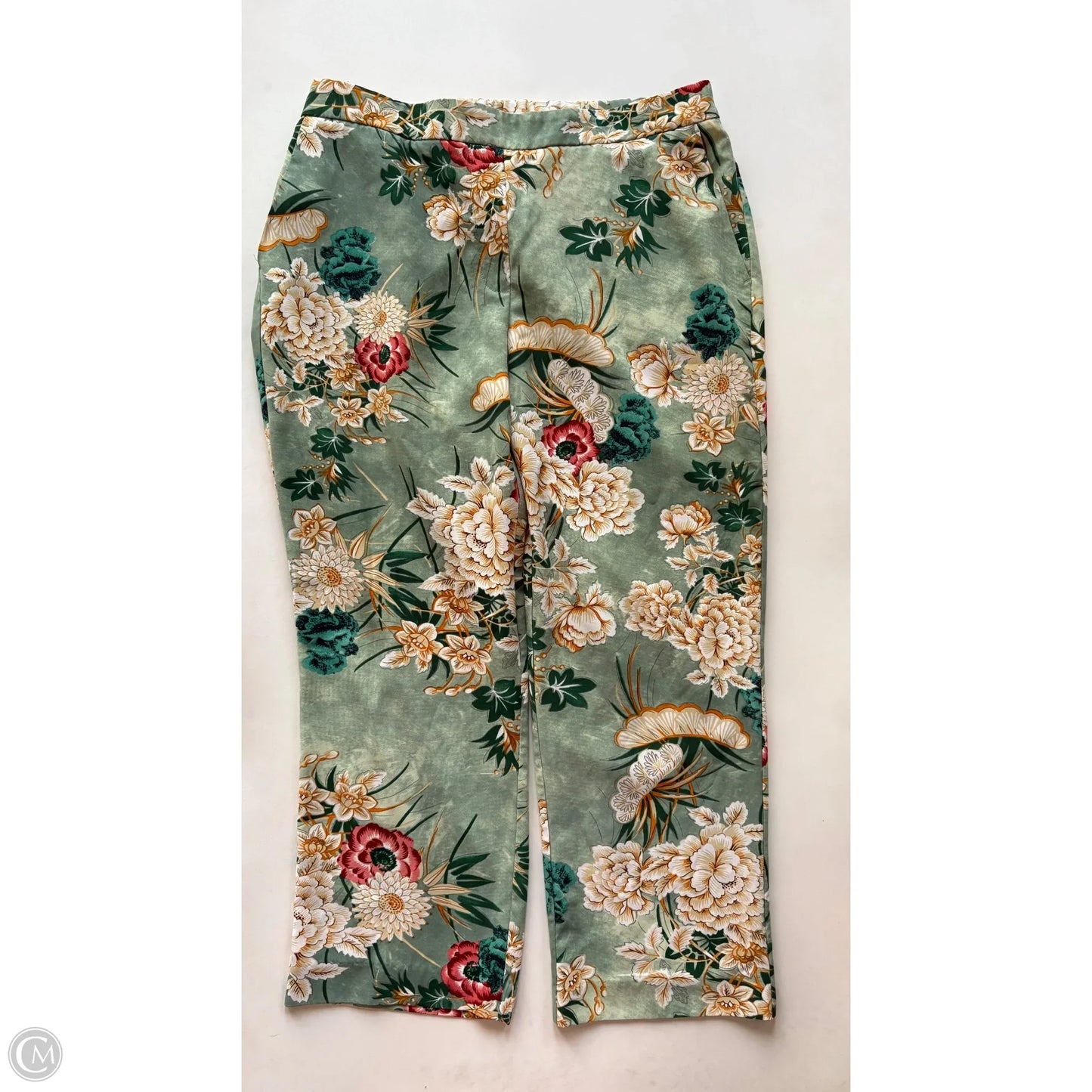 Pants Cargo & Utility By Cynthia Rowley In Floral Print, Size: 12