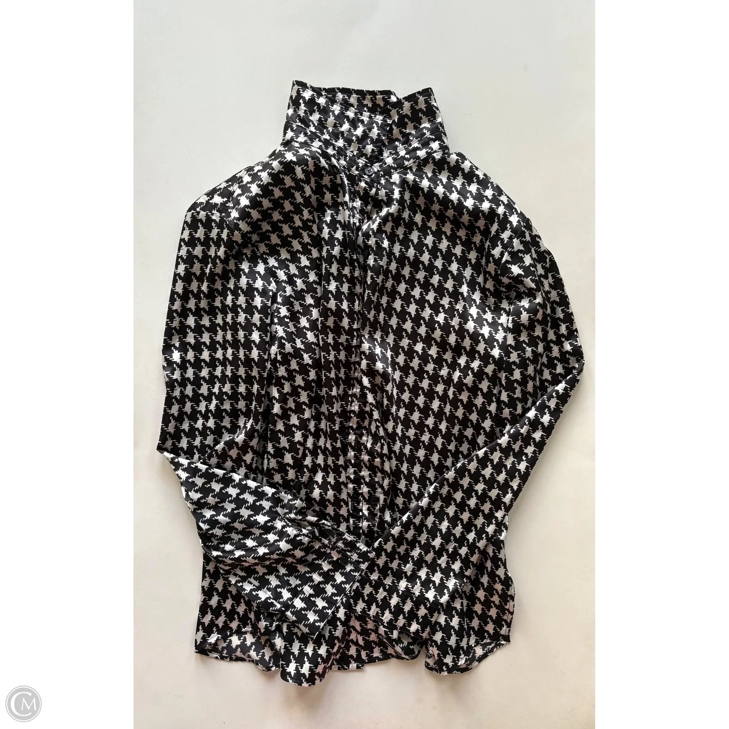 Blouse Long Sleeve By floral & ivy In Black, Size: Xl