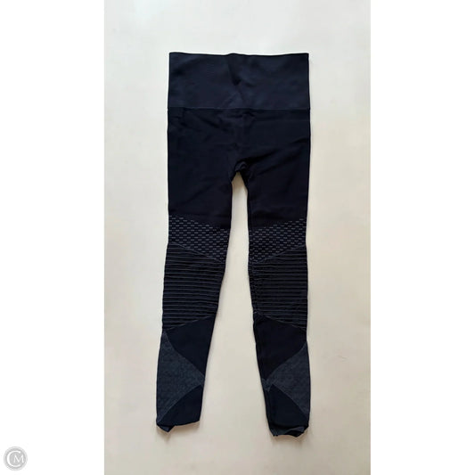 Athletic Leggings By Spanx In Blue, Size: S