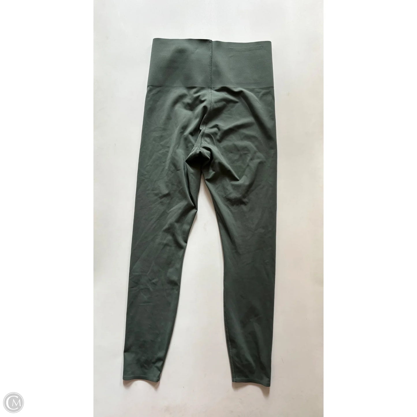 Athletic Leggings By Nike In Green, Size: M