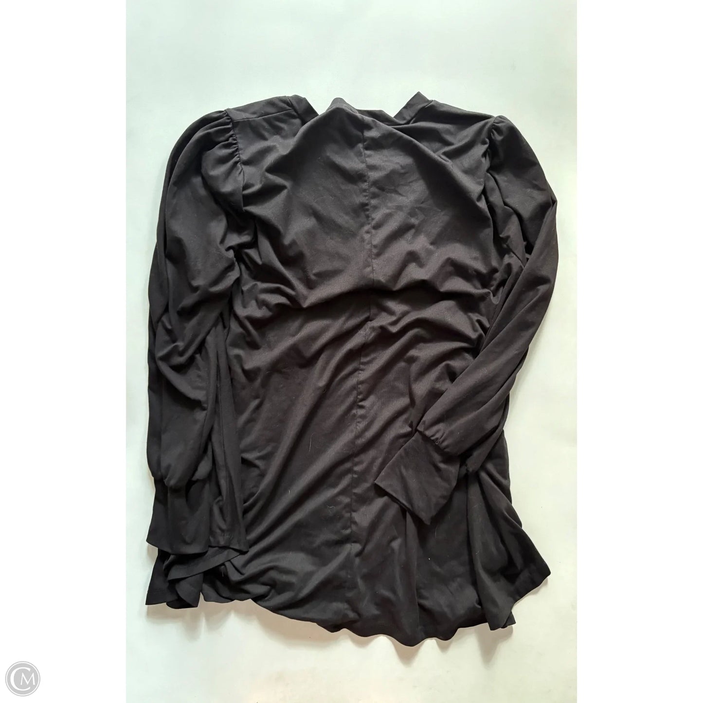 Blouse Long Sleeve By Lane Bryant In Black, Size: 14