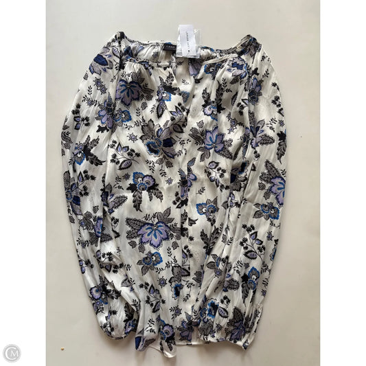 Blouse Long Sleeve By Lane Bryant In Floral Print, Size: 14