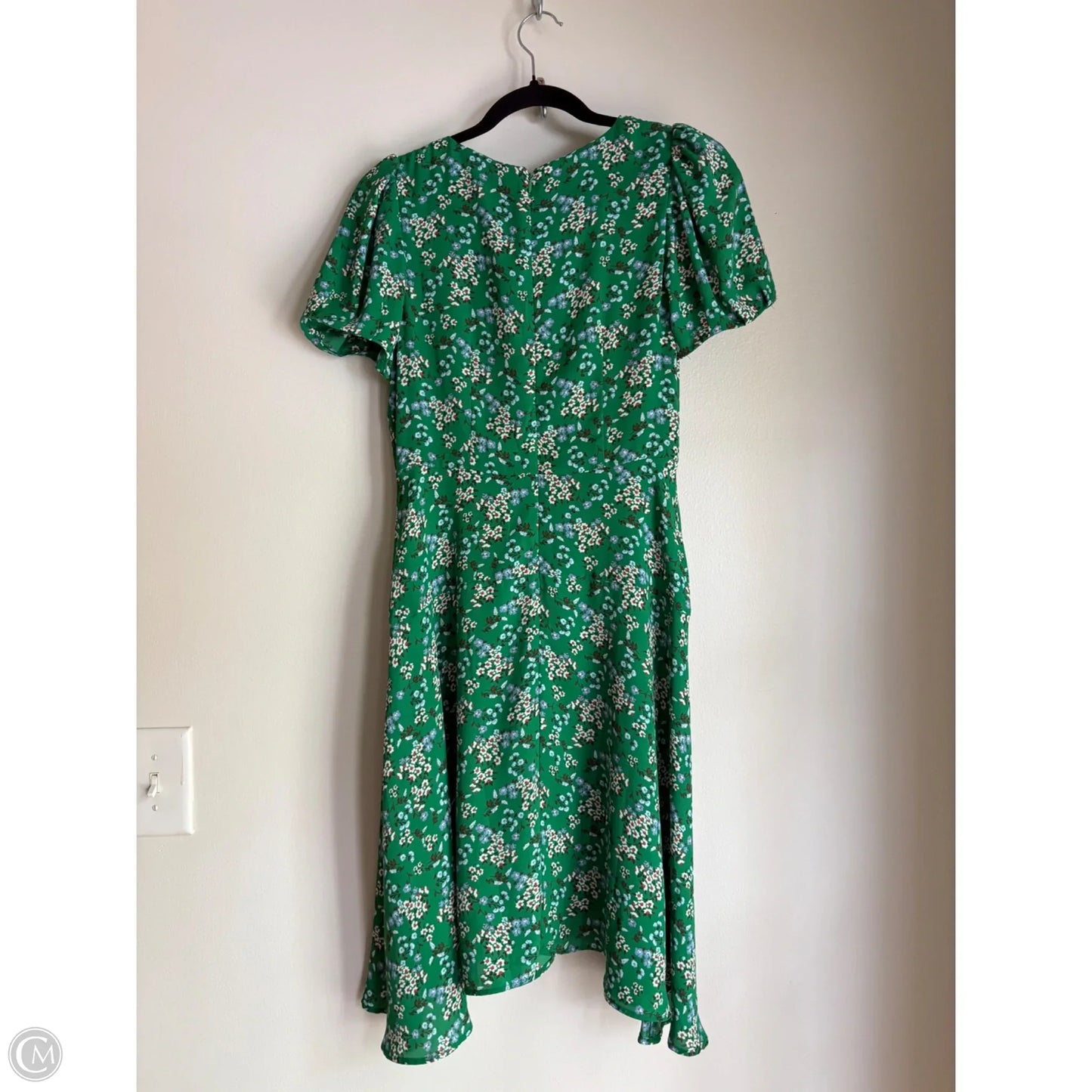 Dress Casual Midi By Loft In Green, Size: 2p