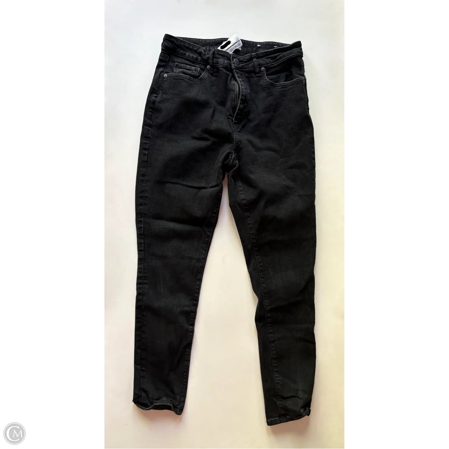 Jeans Skinny By Loft In Black, Size: 8