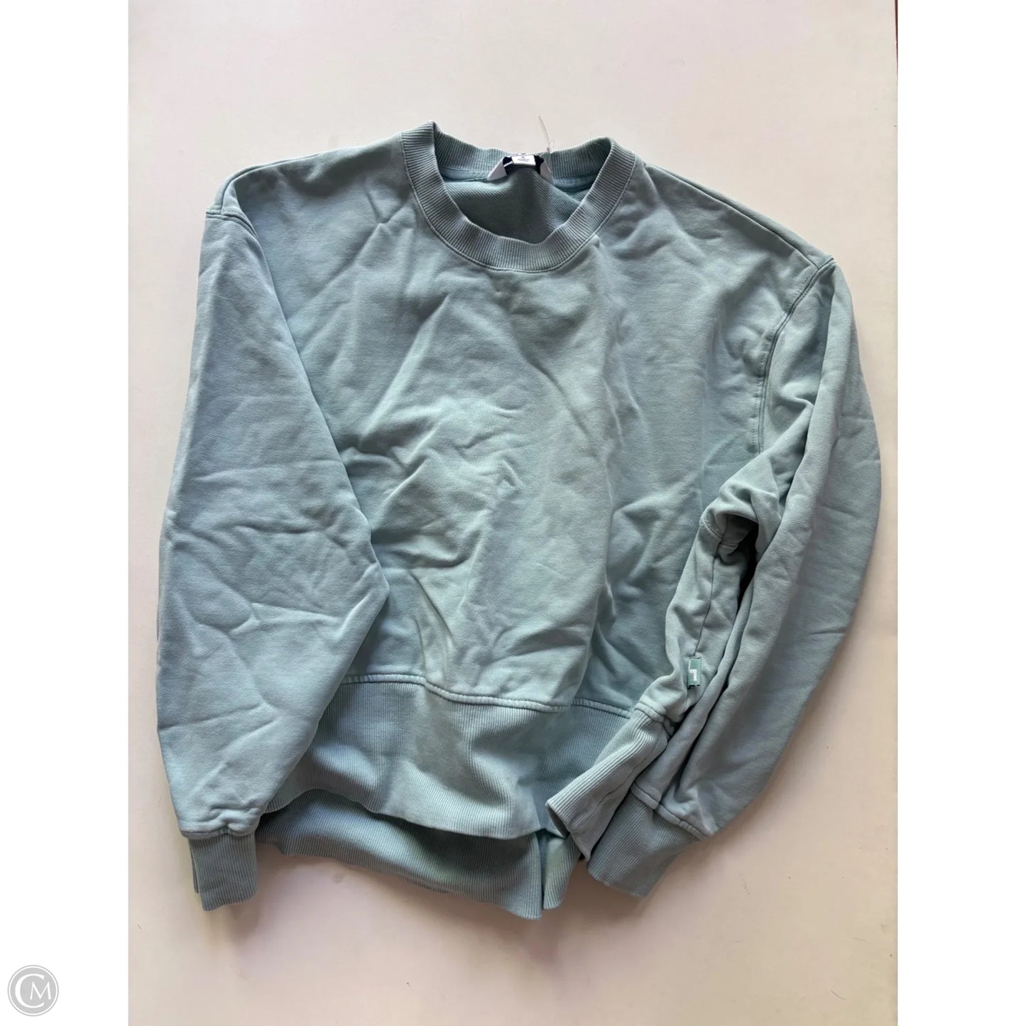 Athletic Sweatshirt Collar By Joy Lab In Blue, Size: S