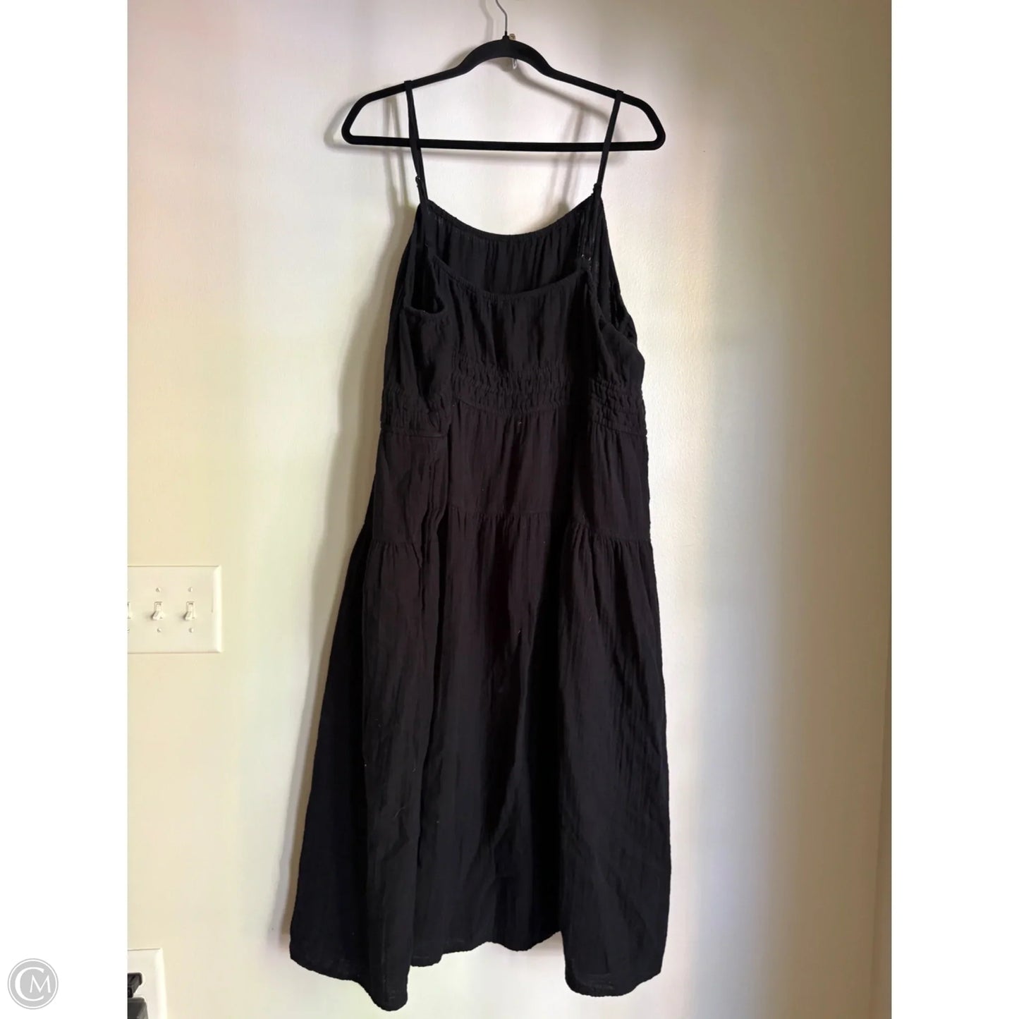 Dress Casual Midi By Old Navy In Black, Size: Xxl