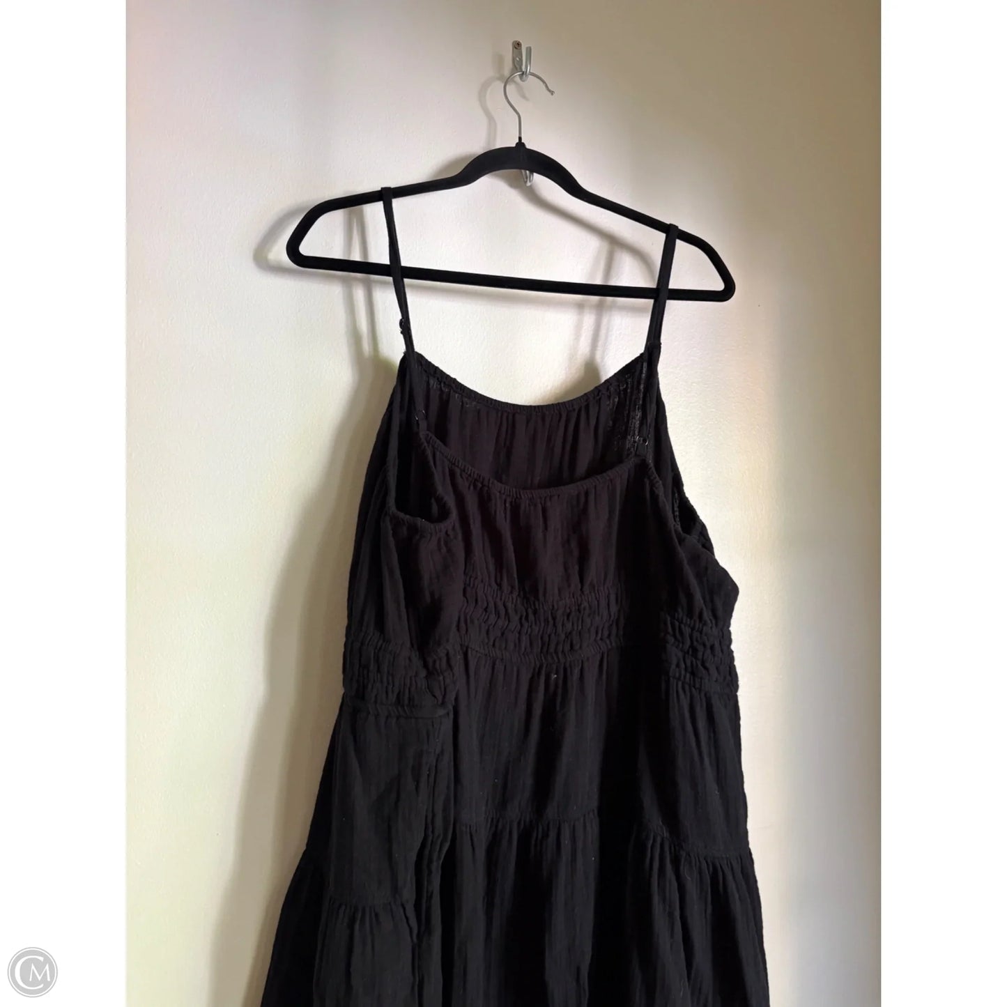 Dress Casual Midi By Old Navy In Black, Size: Xxl