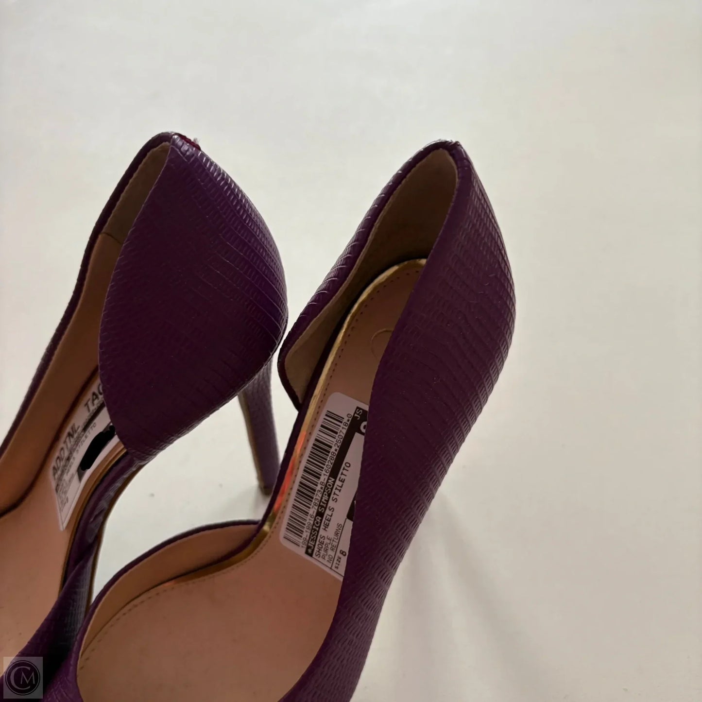 Shoes Heels Stiletto By Jessica Simpson In Purple, Size: 8