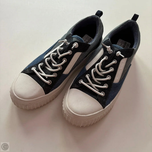 Shoes Designer By Michael Kors In Blue, Size: 8