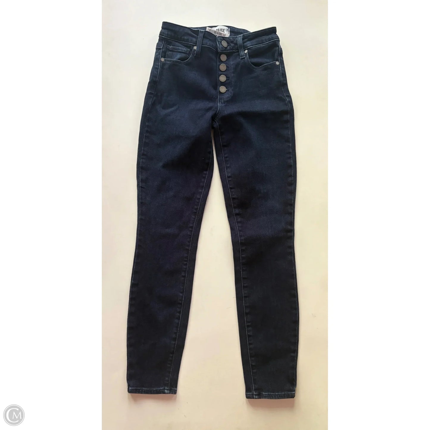 Jeans Skinny By Paige In Blue, Size: 4