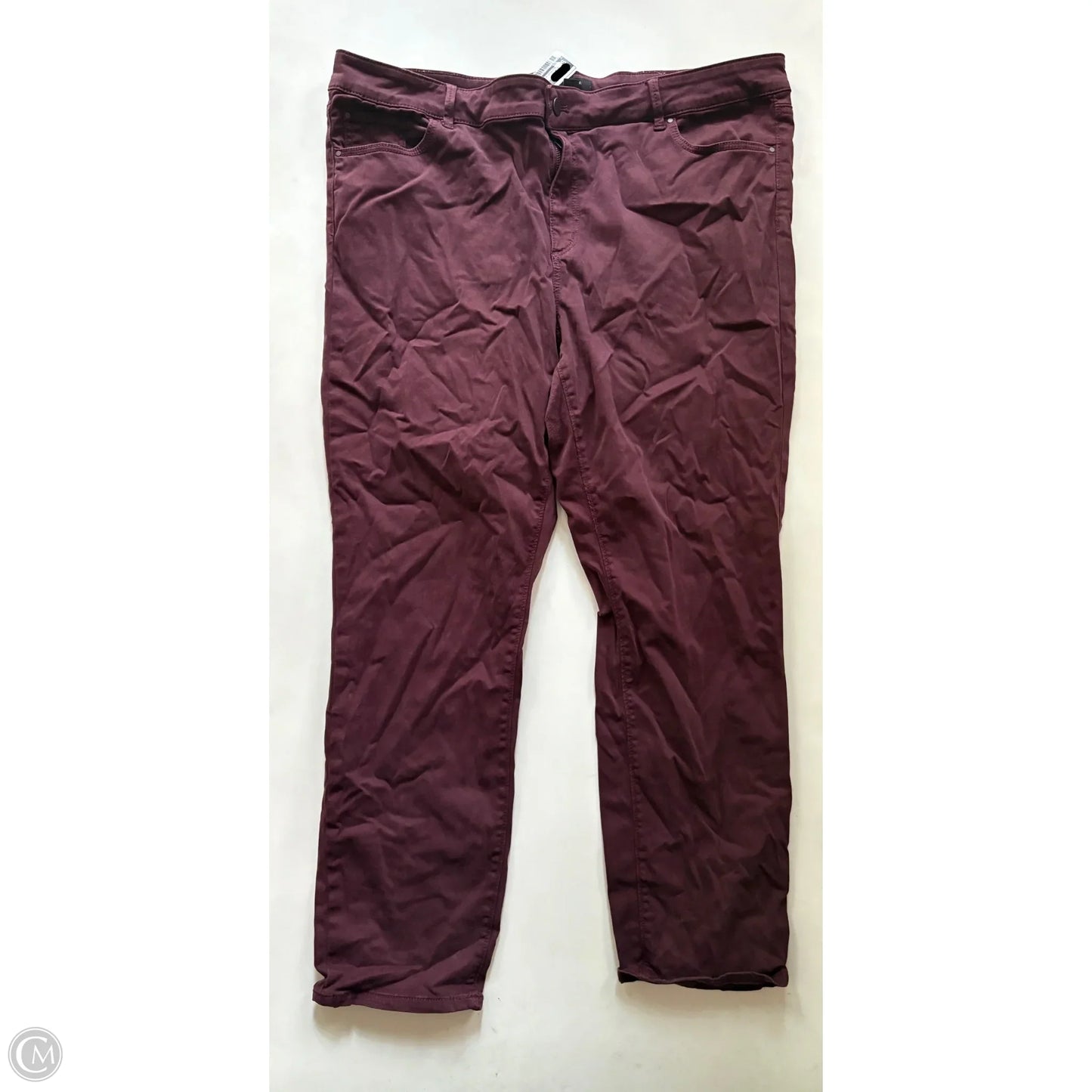Pants Cargo & Utility By Ann Taylor In Purple, Size: 18