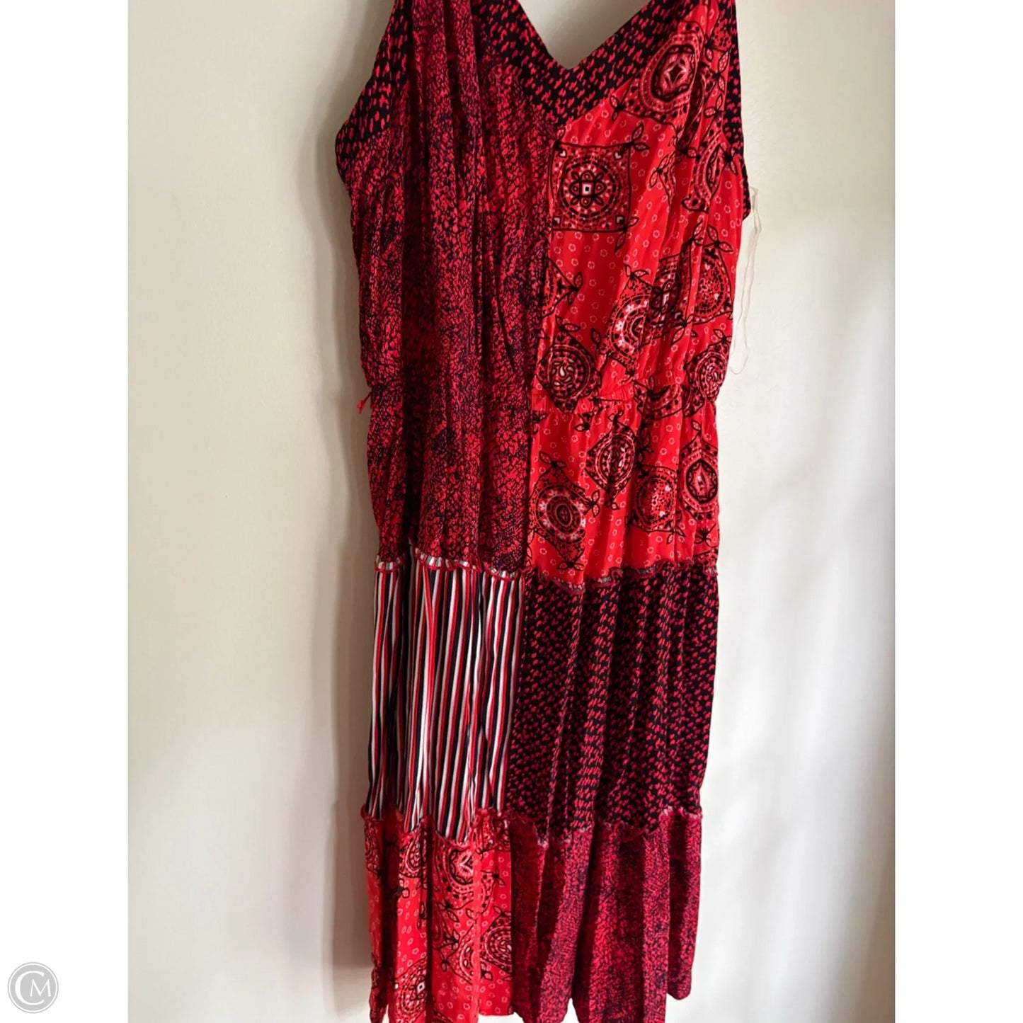 Dress Casual Midi By Lane Bryant In Red, Size: 20
