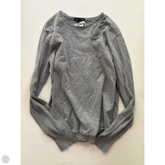 Sweater By Cable And Gauge In Grey, Size: Xl