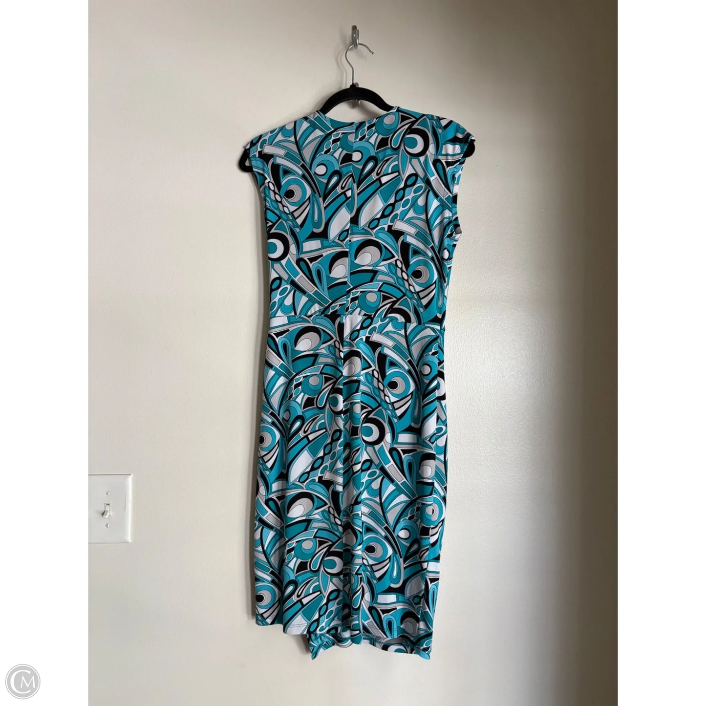 Dress Casual Midi By Michael By Michael Kors In Blue, Size: S