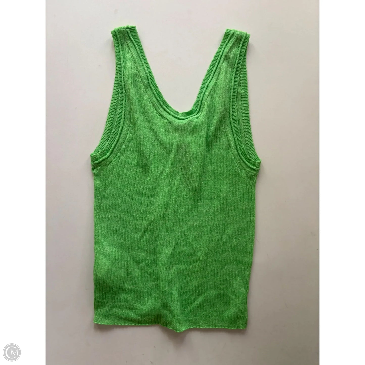 Tank Top By J. Crew In Green, Size: M