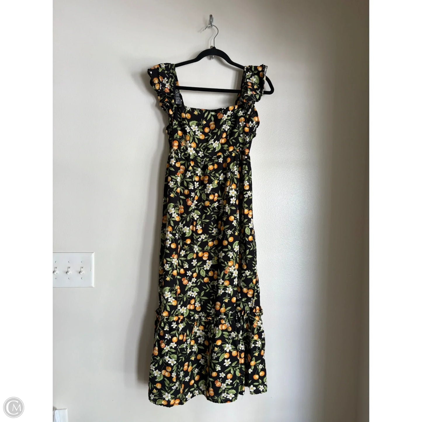 Dress Casual Midi By Blu Pepper In Multi-colored, Size: L