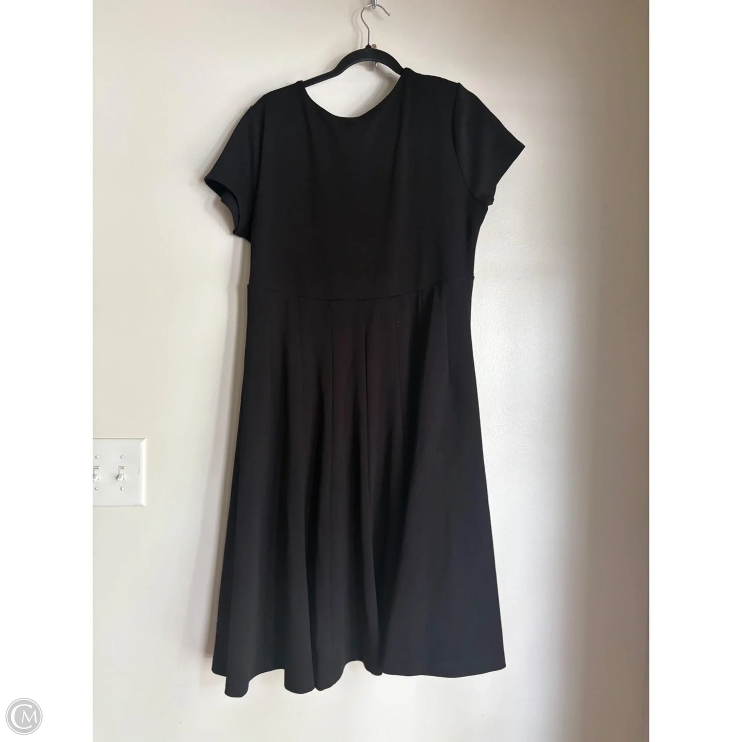 Dress Casual Midi By Maeve In Black, Size: Xl