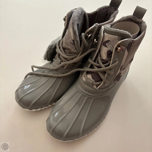 Boots Combat By Tommy Hilfiger In Grey, Size: 8