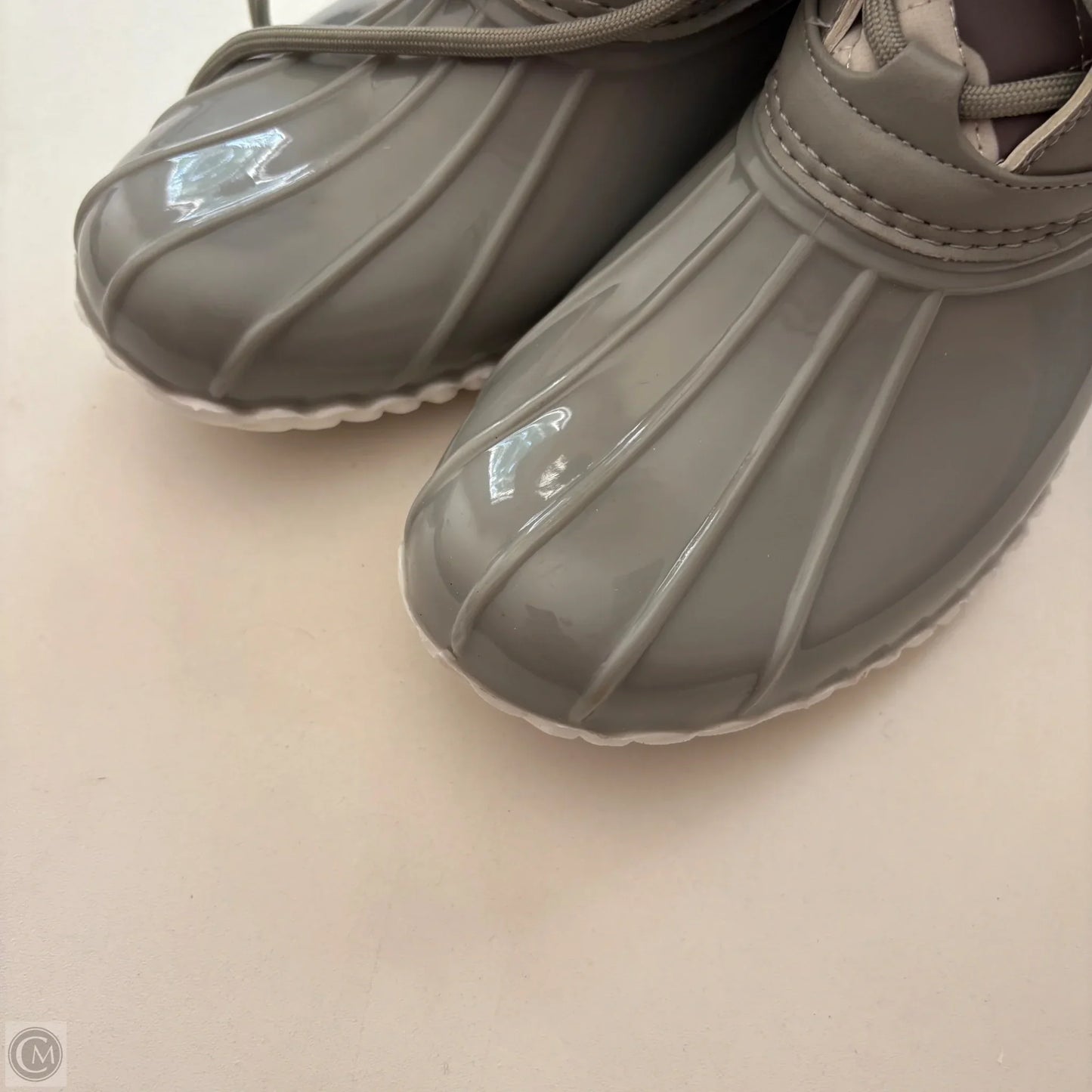 Boots Combat By Tommy Hilfiger In Grey, Size: 8