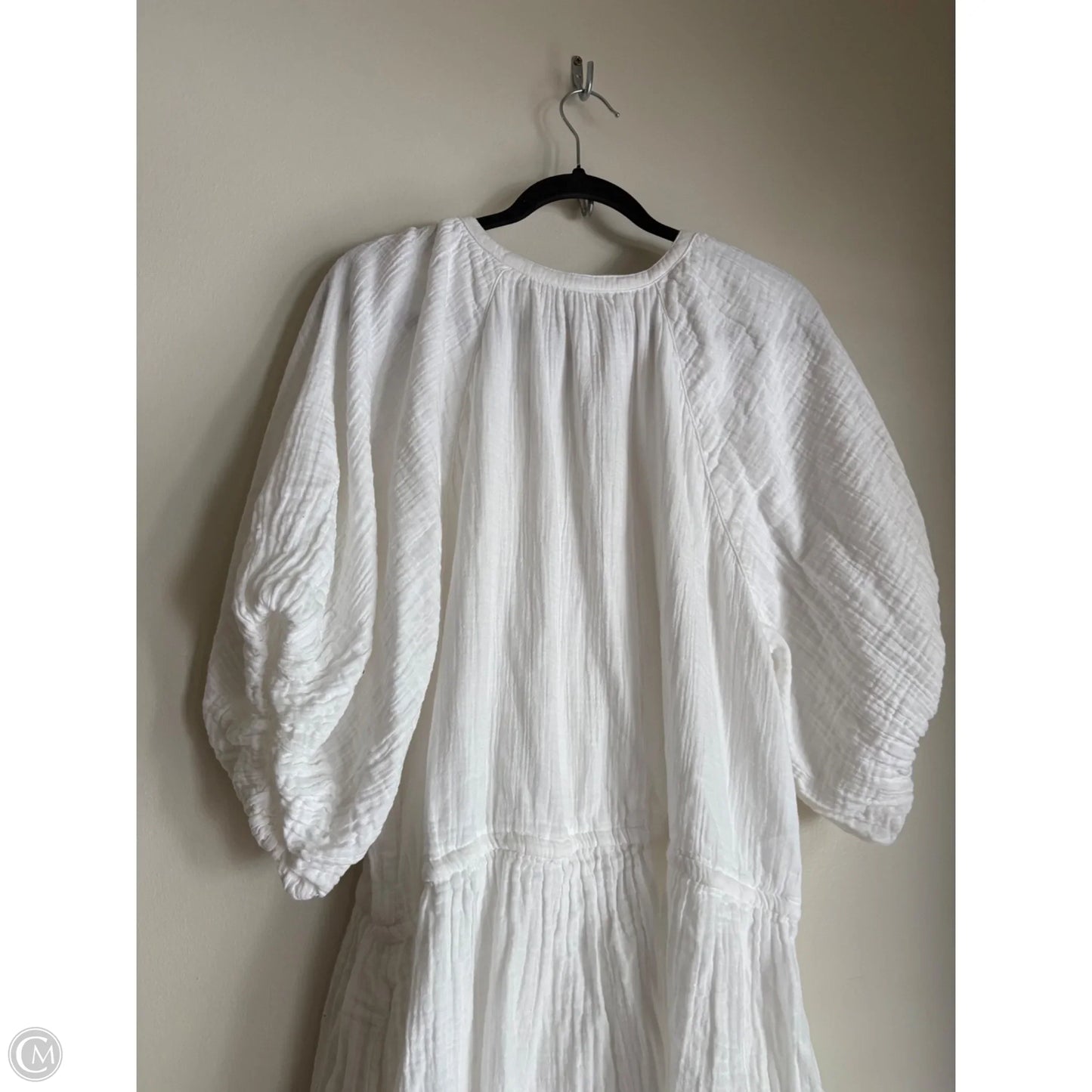 Dress Casual Midi By Old Navy In White, Size: Xxl