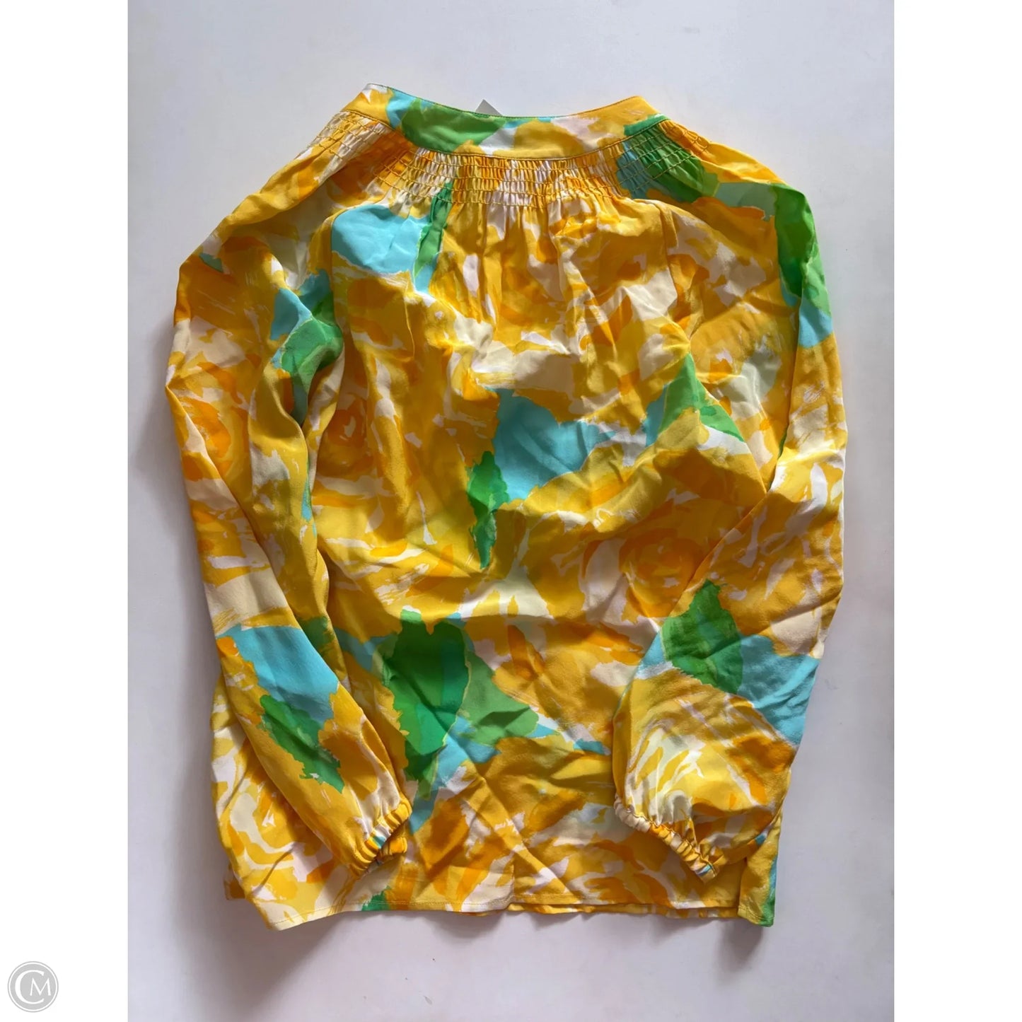Blouse Designer By Lilly Pulitzer In Yellow, Size: Xs