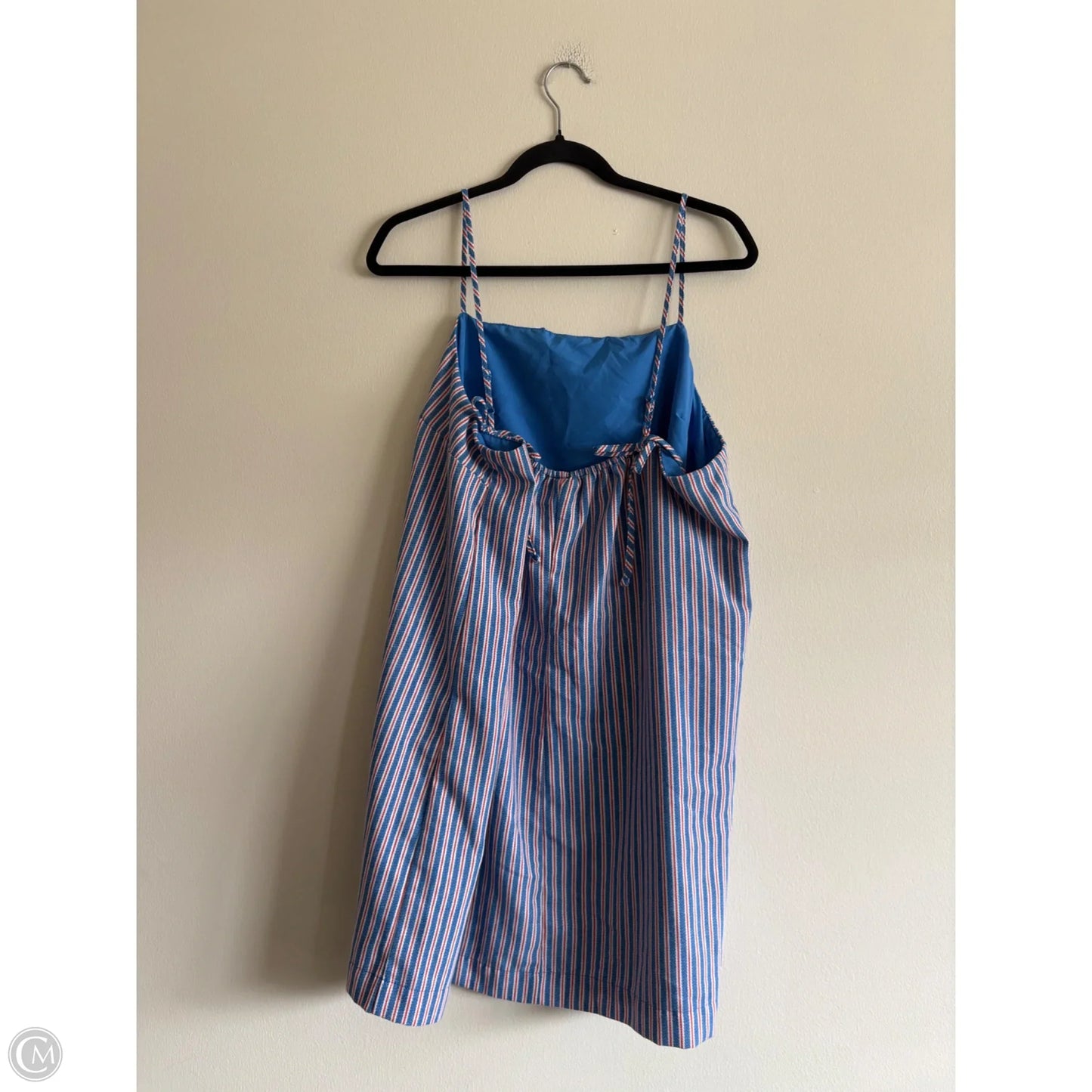 Dress Casual Midi By Old Navy In Striped Pattern, Size: Xl