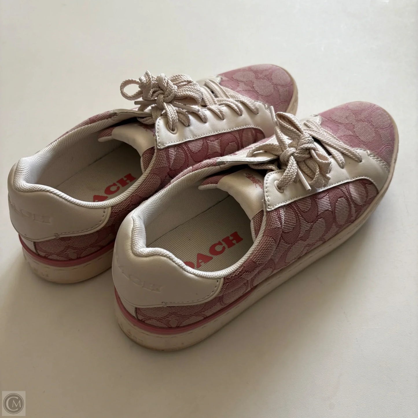 Shoes Designer By Coach In Pink, Size: 8.5