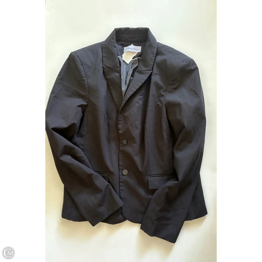 Blazer By Calvin Klein In Black, Size: S