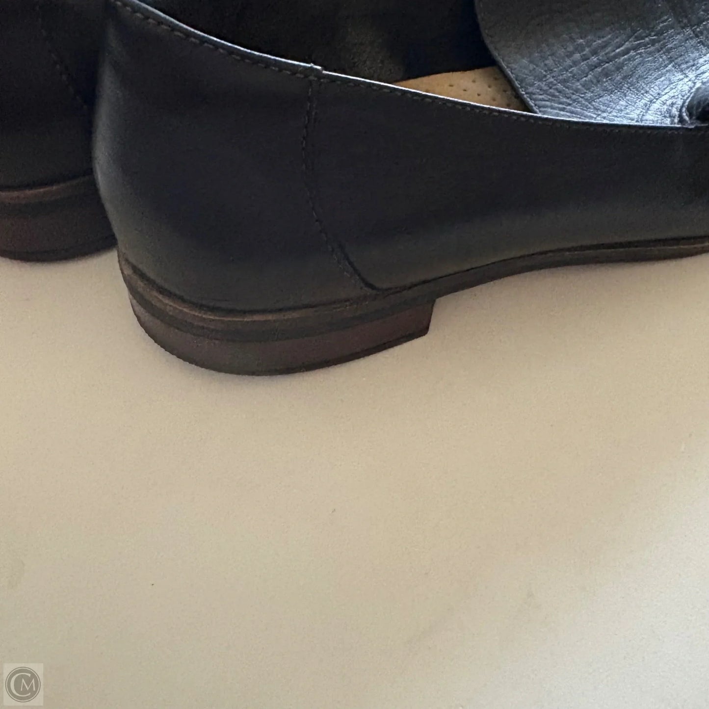 Shoes Flats By Clarks In Black, Size: 9