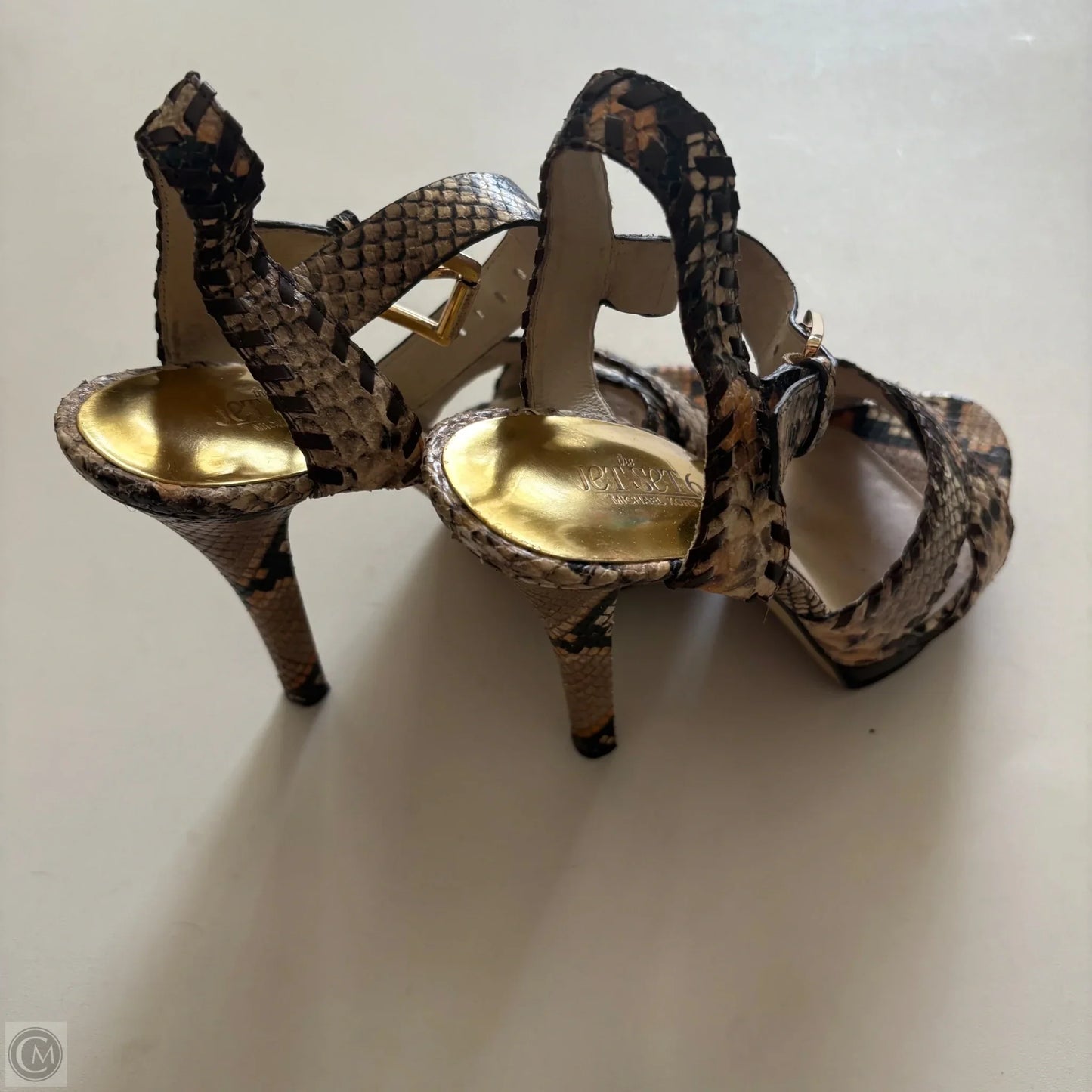 Shoes Heels Stiletto By Michael By Michael Kors In Animal Print, Size: 8.5