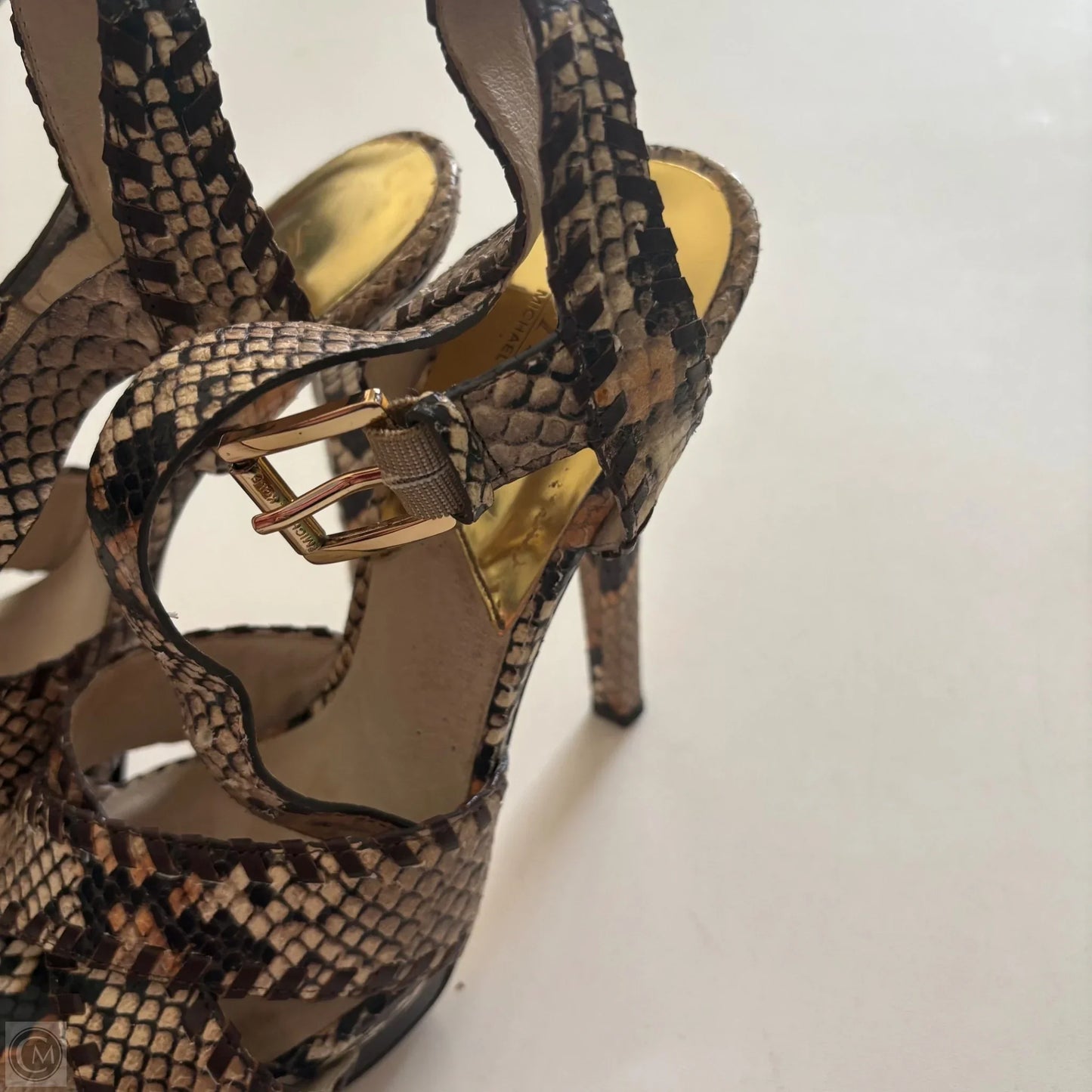 Shoes Heels Stiletto By Michael By Michael Kors In Animal Print, Size: 8.5