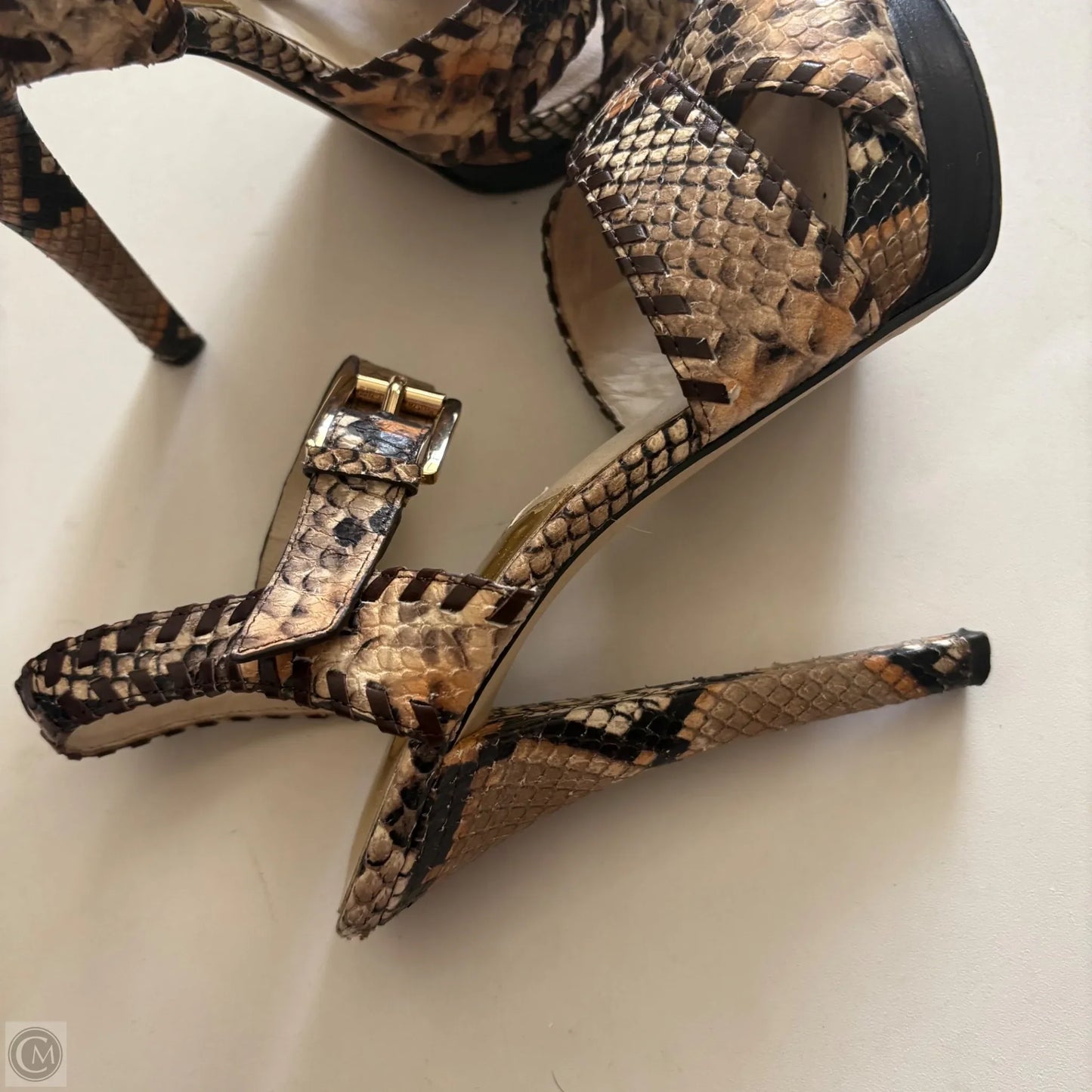Shoes Heels Stiletto By Michael By Michael Kors In Animal Print, Size: 8.5