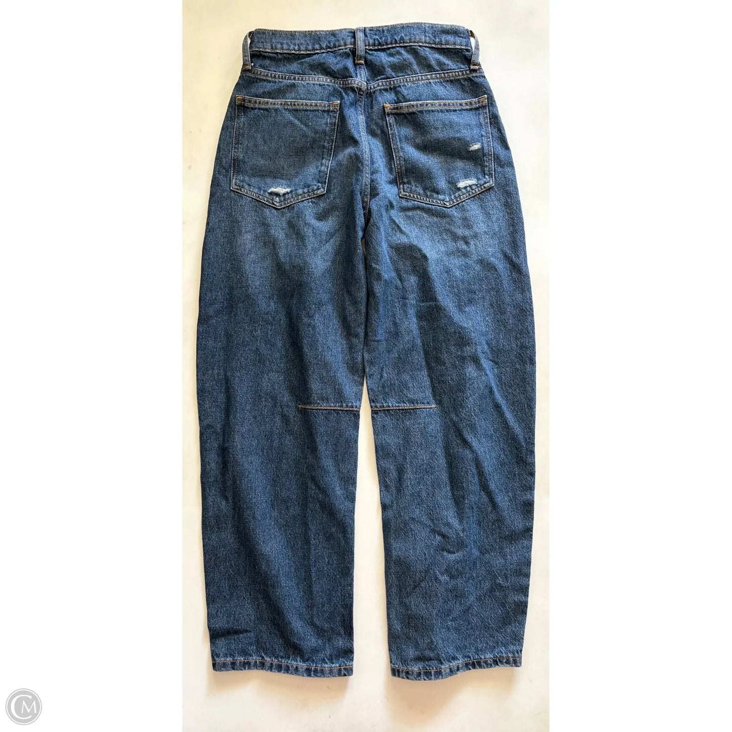 Jeans Wide Leg By Arizona In Blue, Size: 4