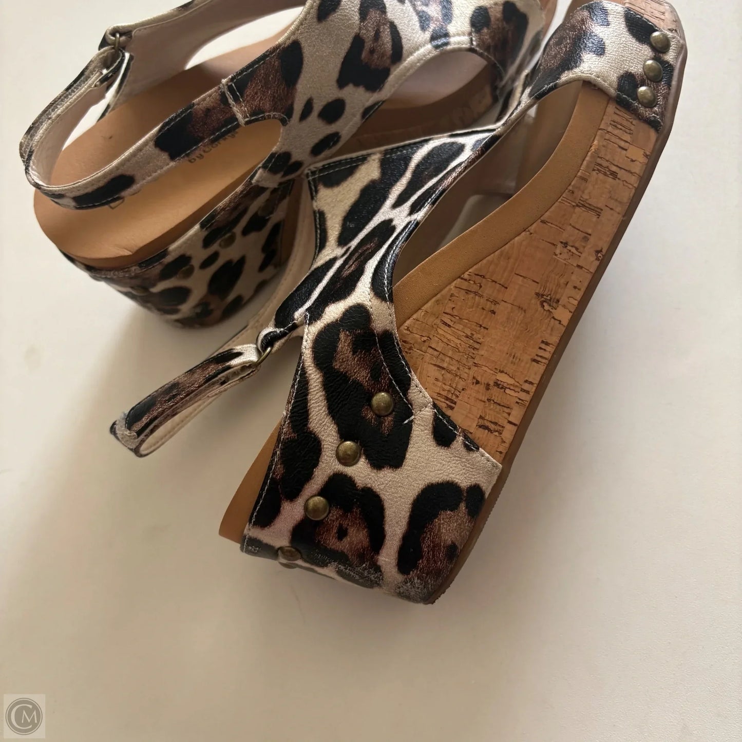 Shoes Heels Wedge By BOUTIQUE BY CORKYS In Animal Print, Size: 9