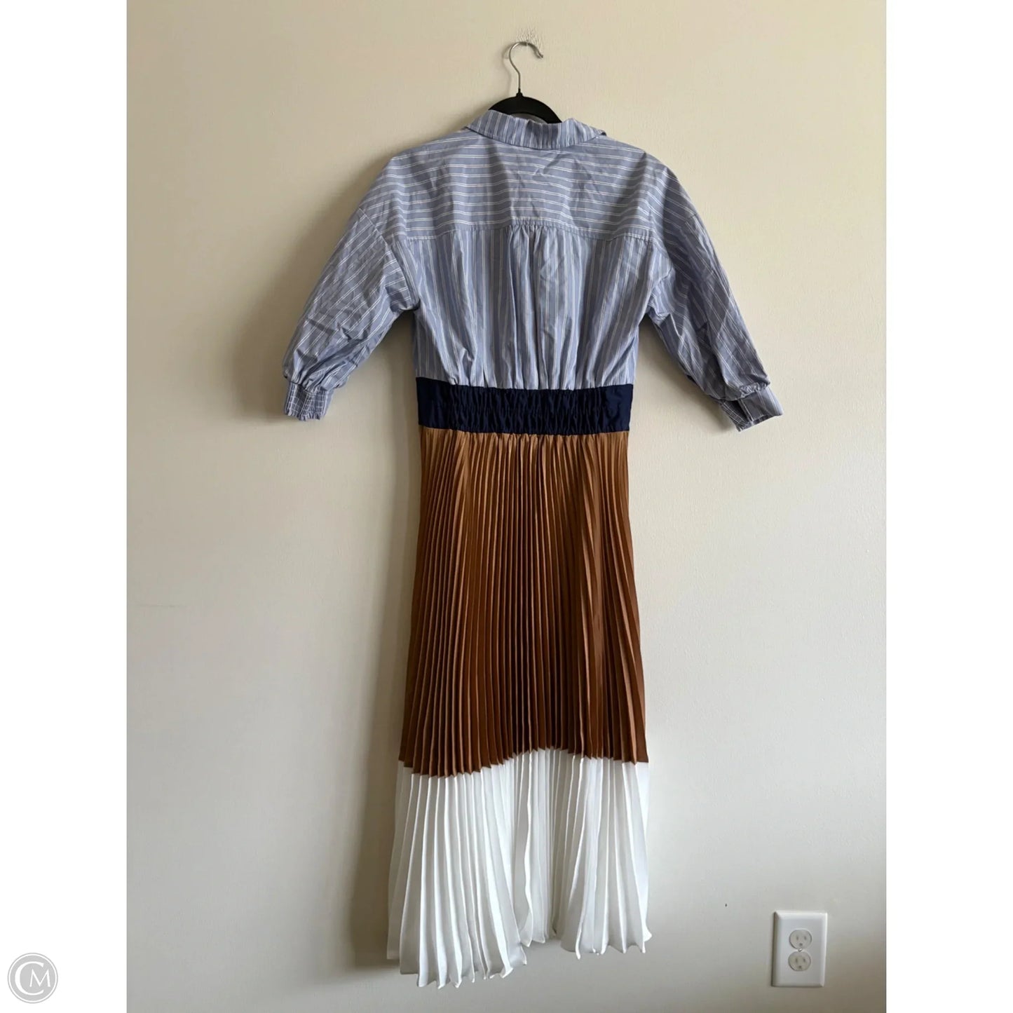 Dress Casual Maxi By Anthropologie In Striped Pattern, Size: Sp