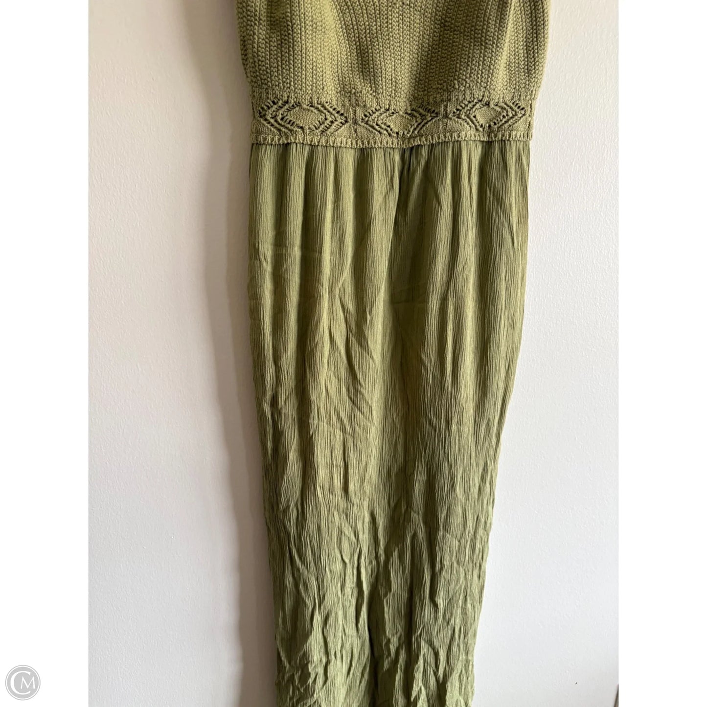 Dress Casual Maxi By No Boundaries In Green, Size: L