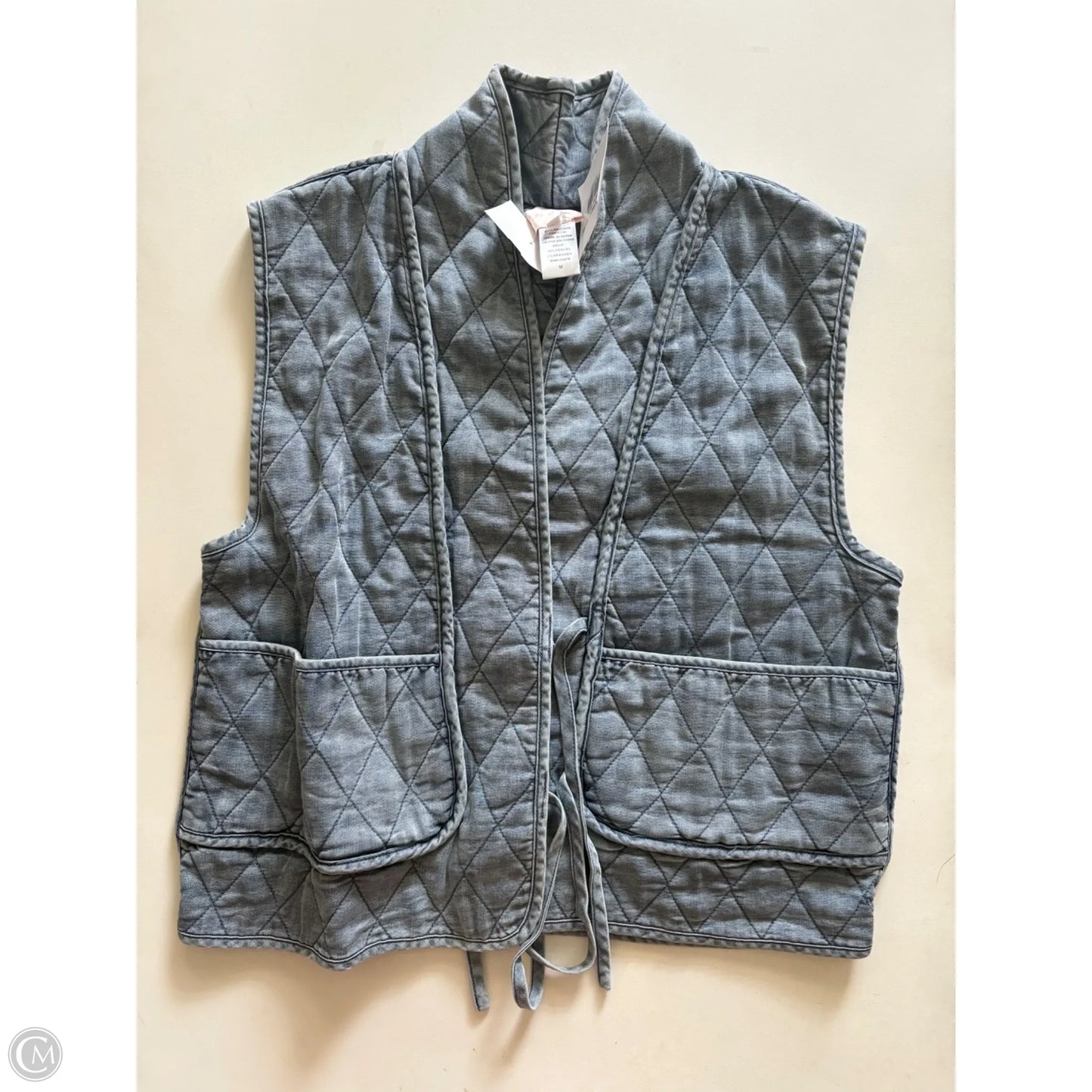Vest Other By Entro In Blue, Size: M