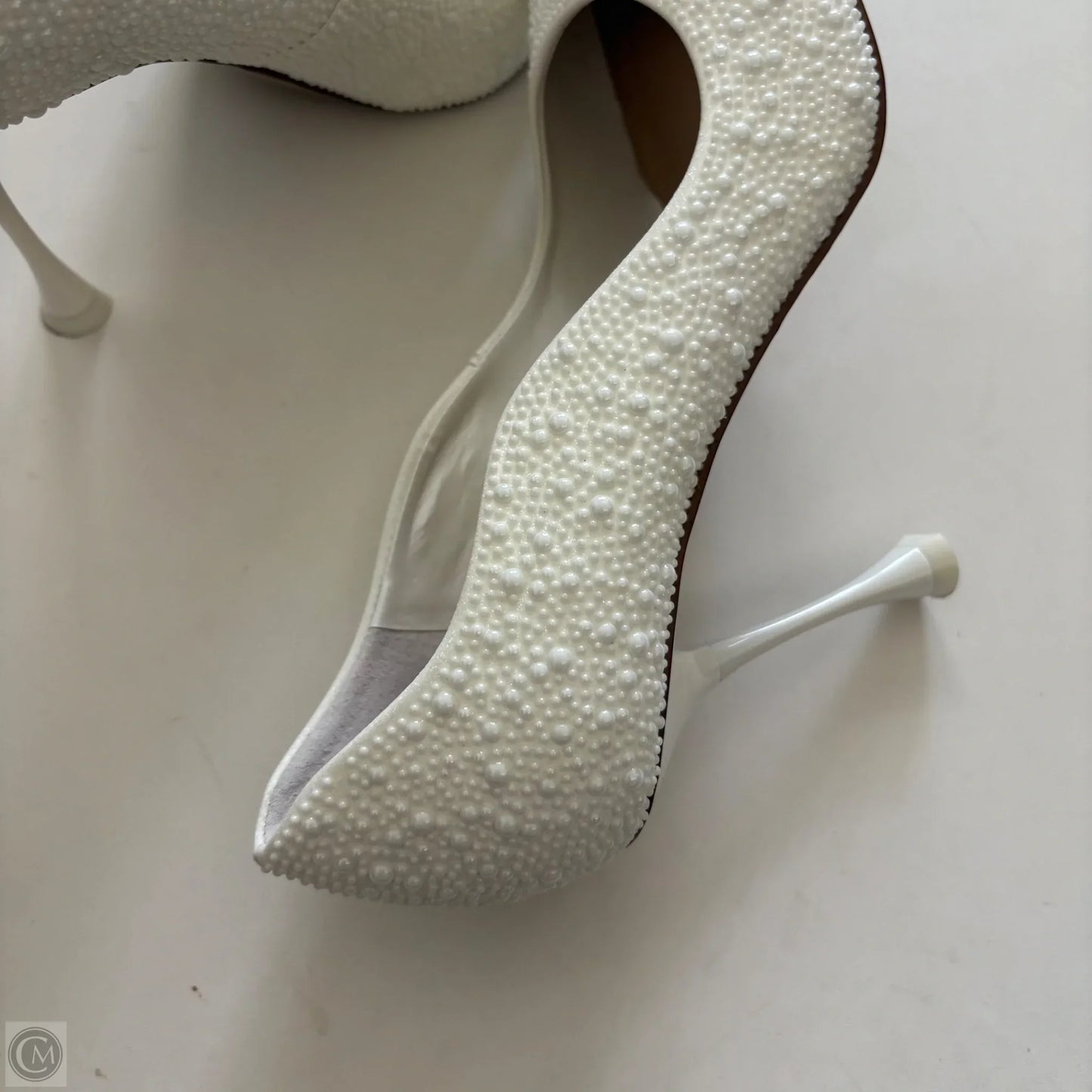 Shoes Heels Stiletto By Gianni Bini In Cream, Size: 10