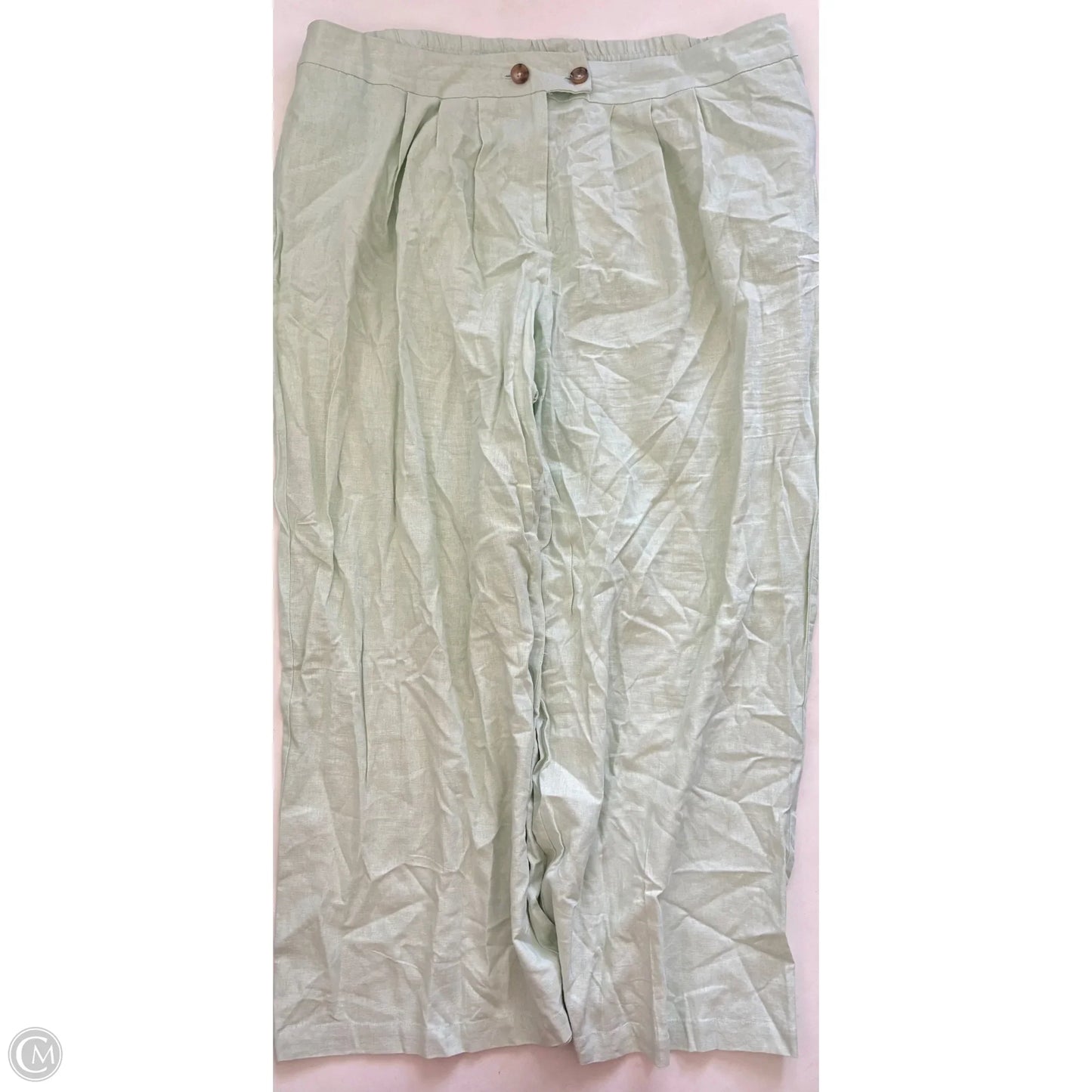 Pants Dress By Cato In Green, Size: 24