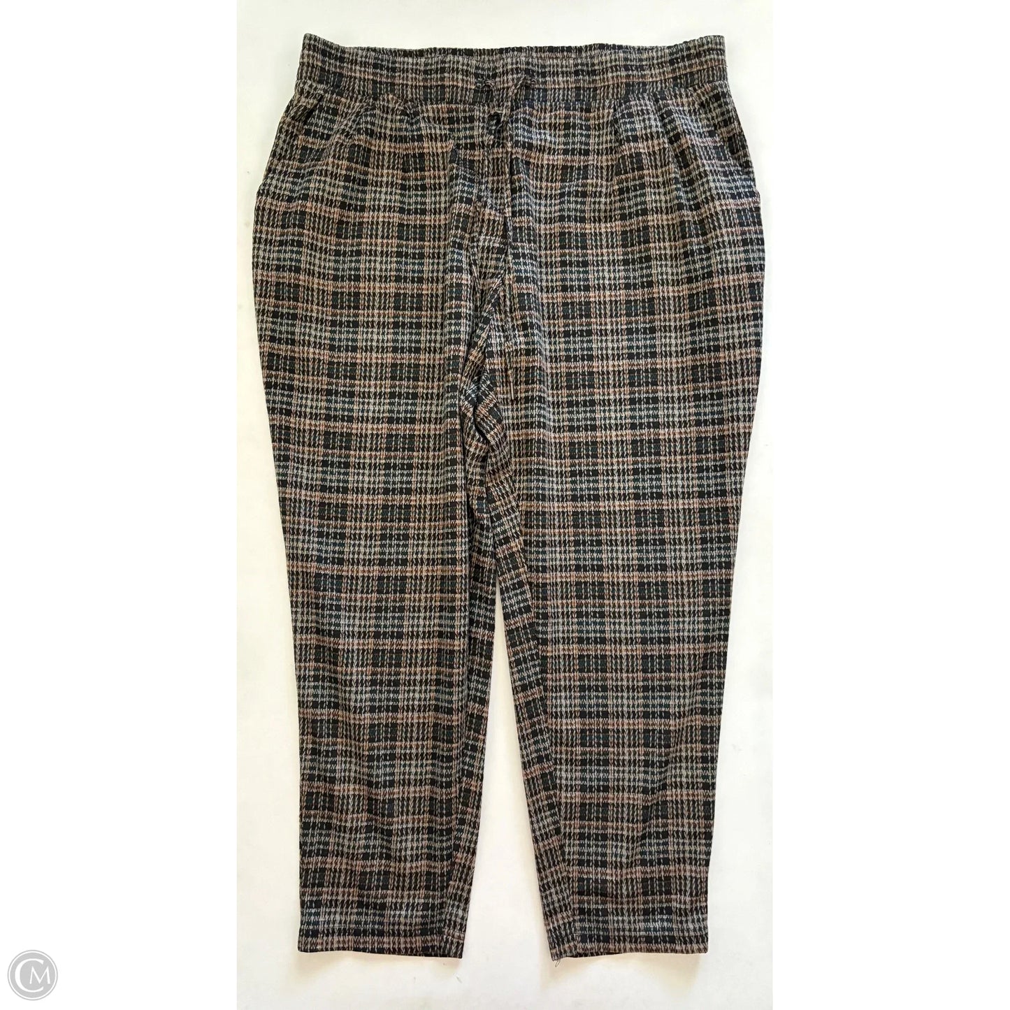 Pants Dress By Cato In Plaid Pattern, Size: 18