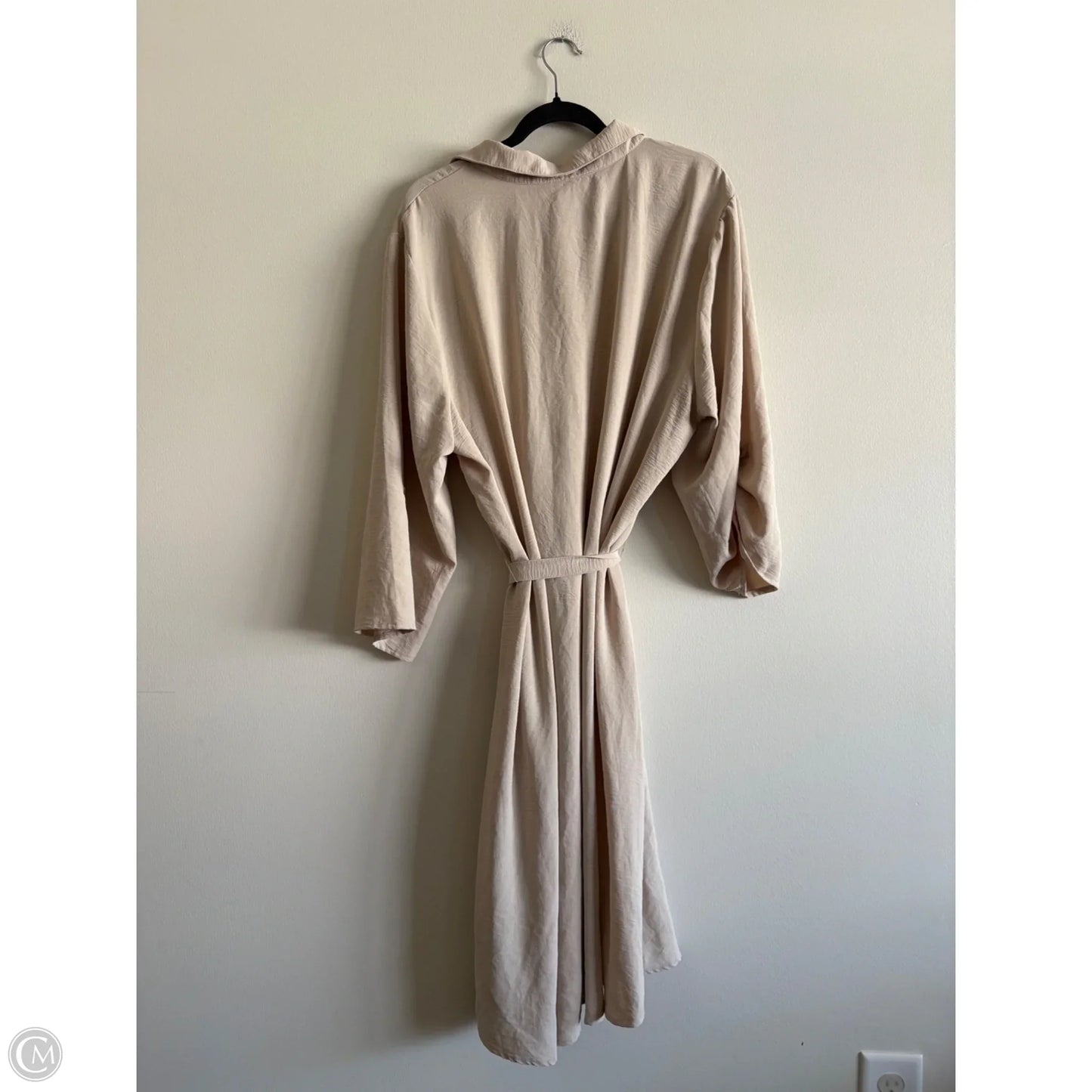 Dress Casual Maxi By Cato In Beige, Size: 22